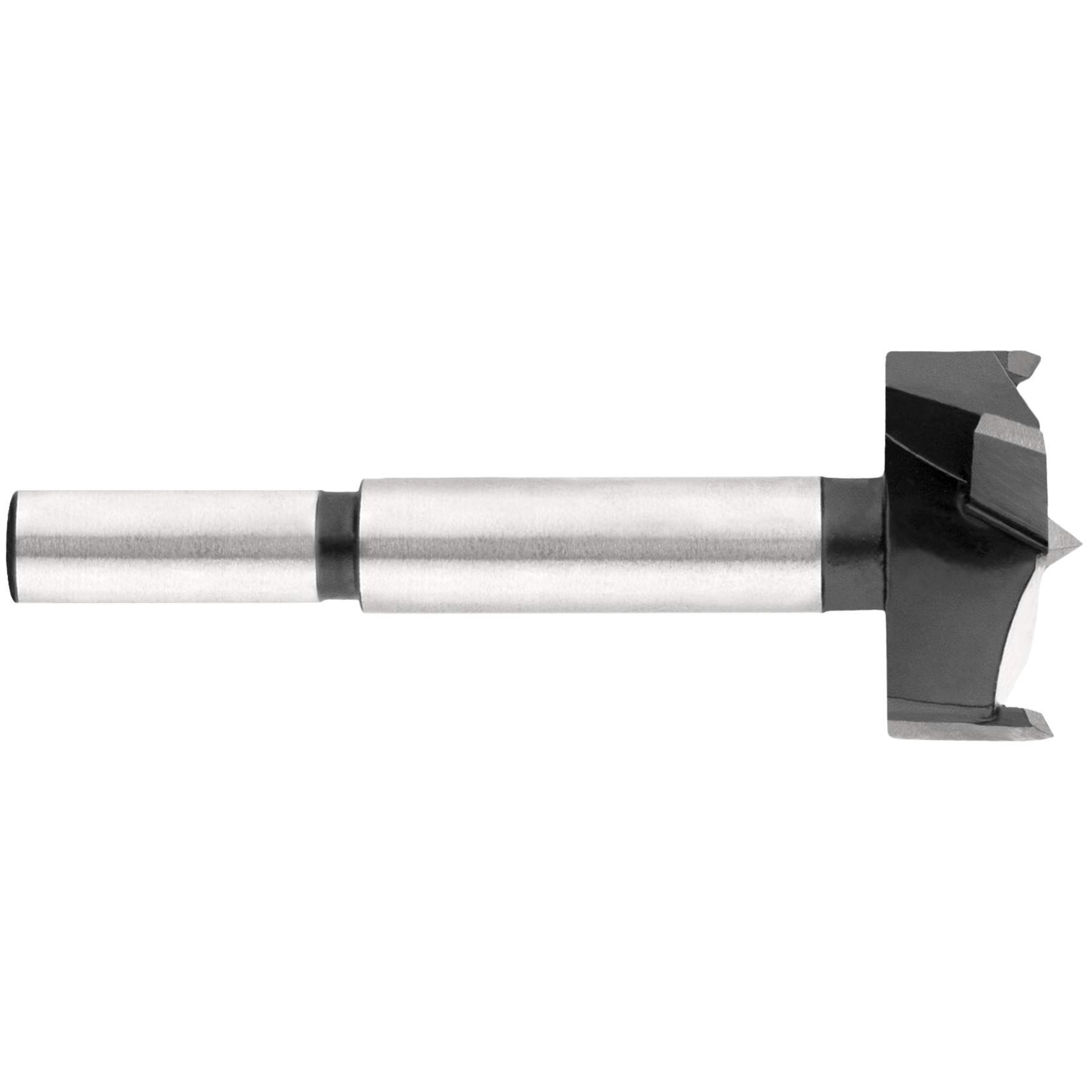 Fräser, Bohrkante, Schaft, Kühlkante, Frontansicht