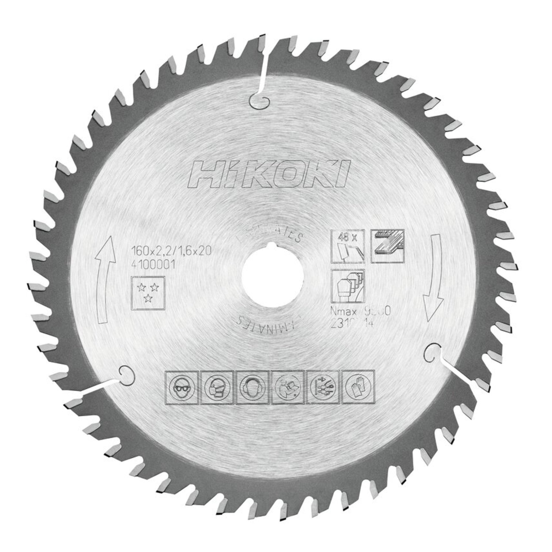 Hikoki TCT Kreissägeblatt Laminat Trapez- / Flachzahn Elektronik, Hardware, Computerausrüstung