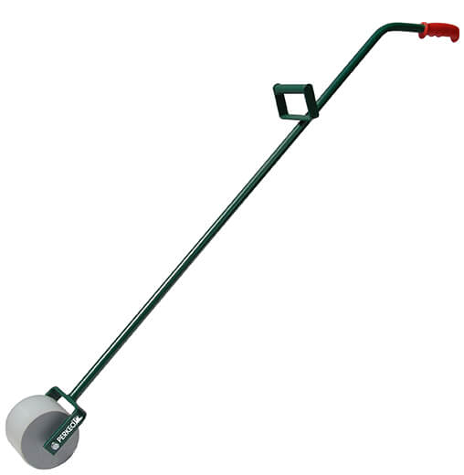Perkeo Silikon-Nahtandrückrolle 100 mm-Rollenbreite, fahrbar