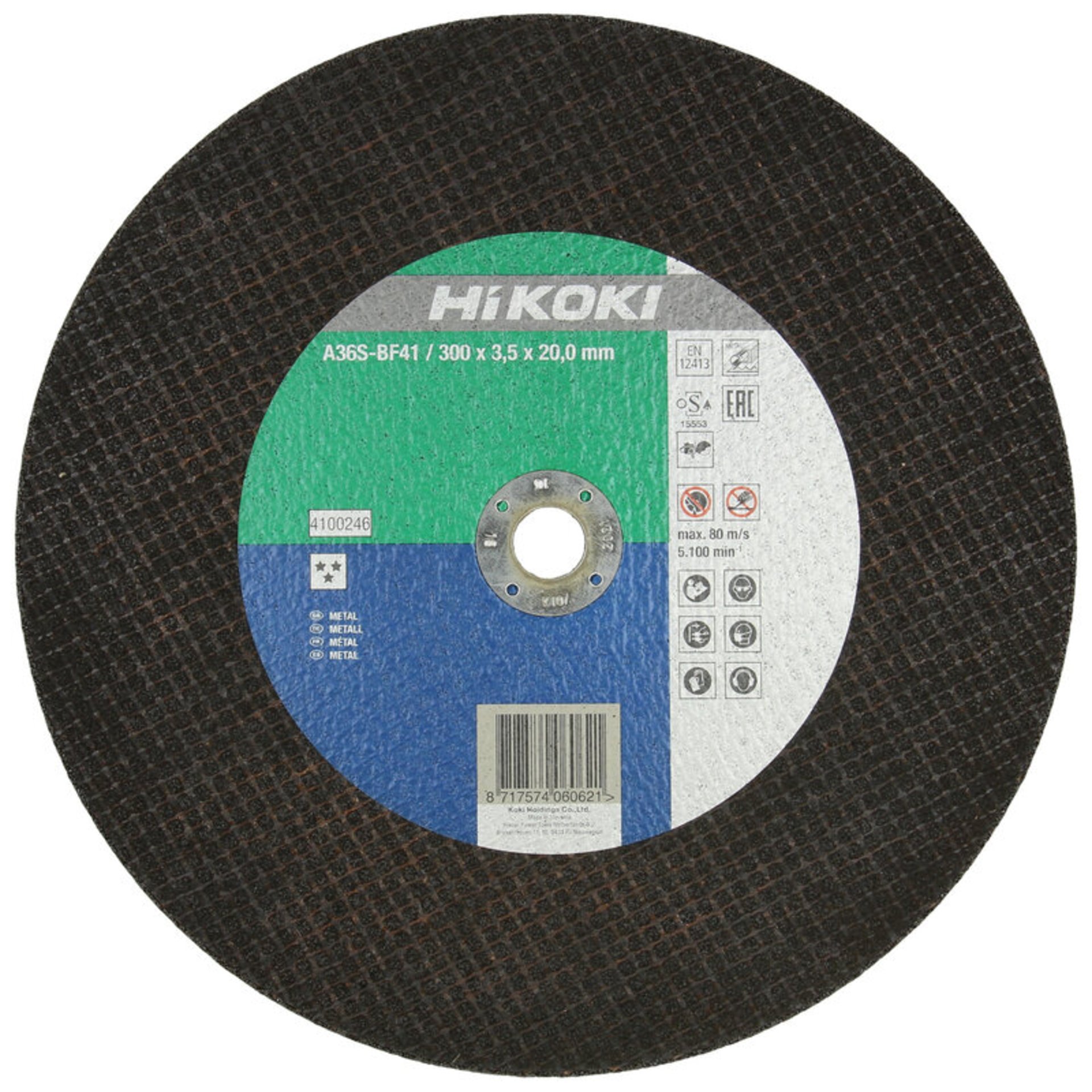 Trennscheibe 300x3,5x25,4 mm, Stahl, F41