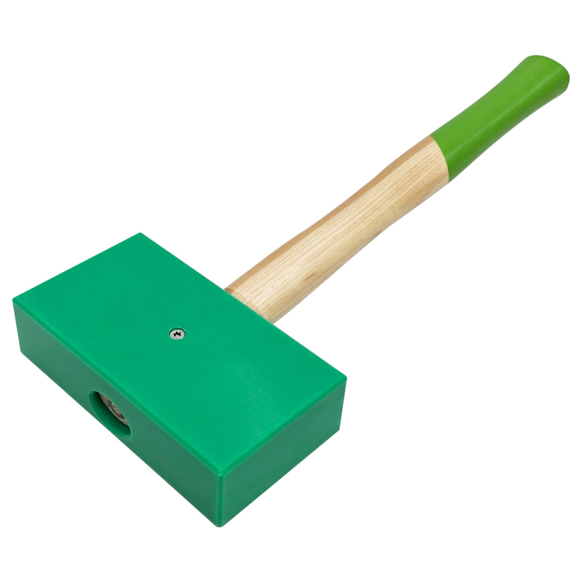 Hammer, Grün, Holzstiel, Quadrantenkopf, Werkzeug