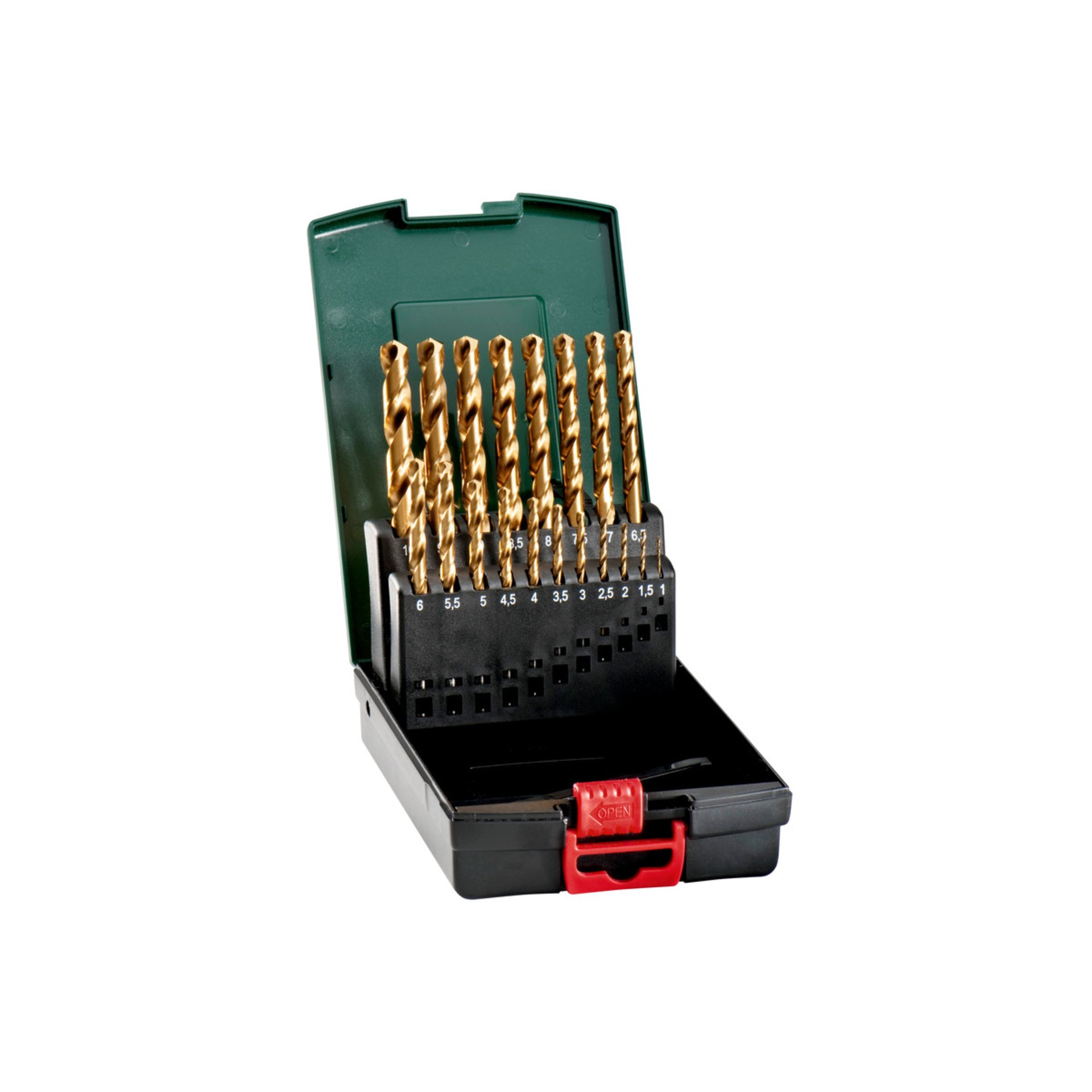 HSS-TiN-Bohrerkassette, 19-teilig (627173000)