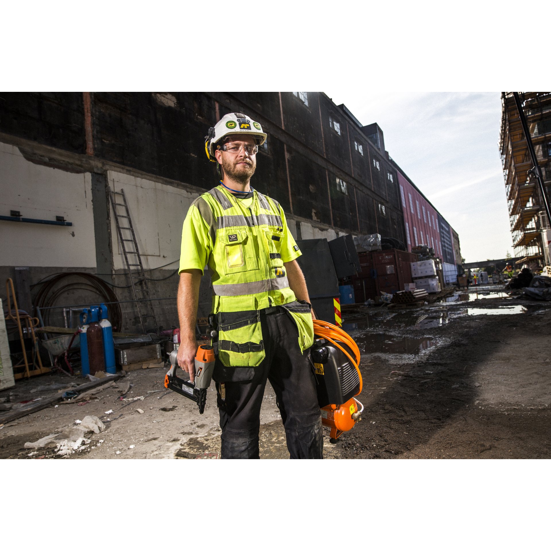 Person, Arbeiter, Gerät, Elektrische Bohrmaschine, Werkzeug