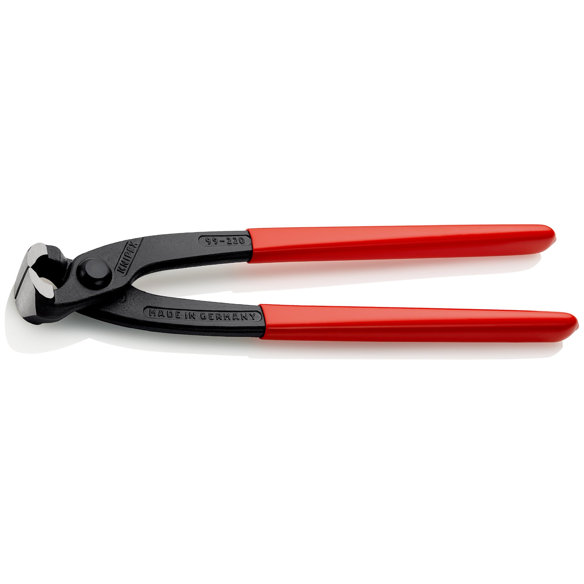 KNIPEX 99 01 220 EAN Monierzange (Rabitz- oder Flechterzange) mit Kunststoff überzogen schwarz atramentiert 220 mm Gerät, Zangen, Werkzeug