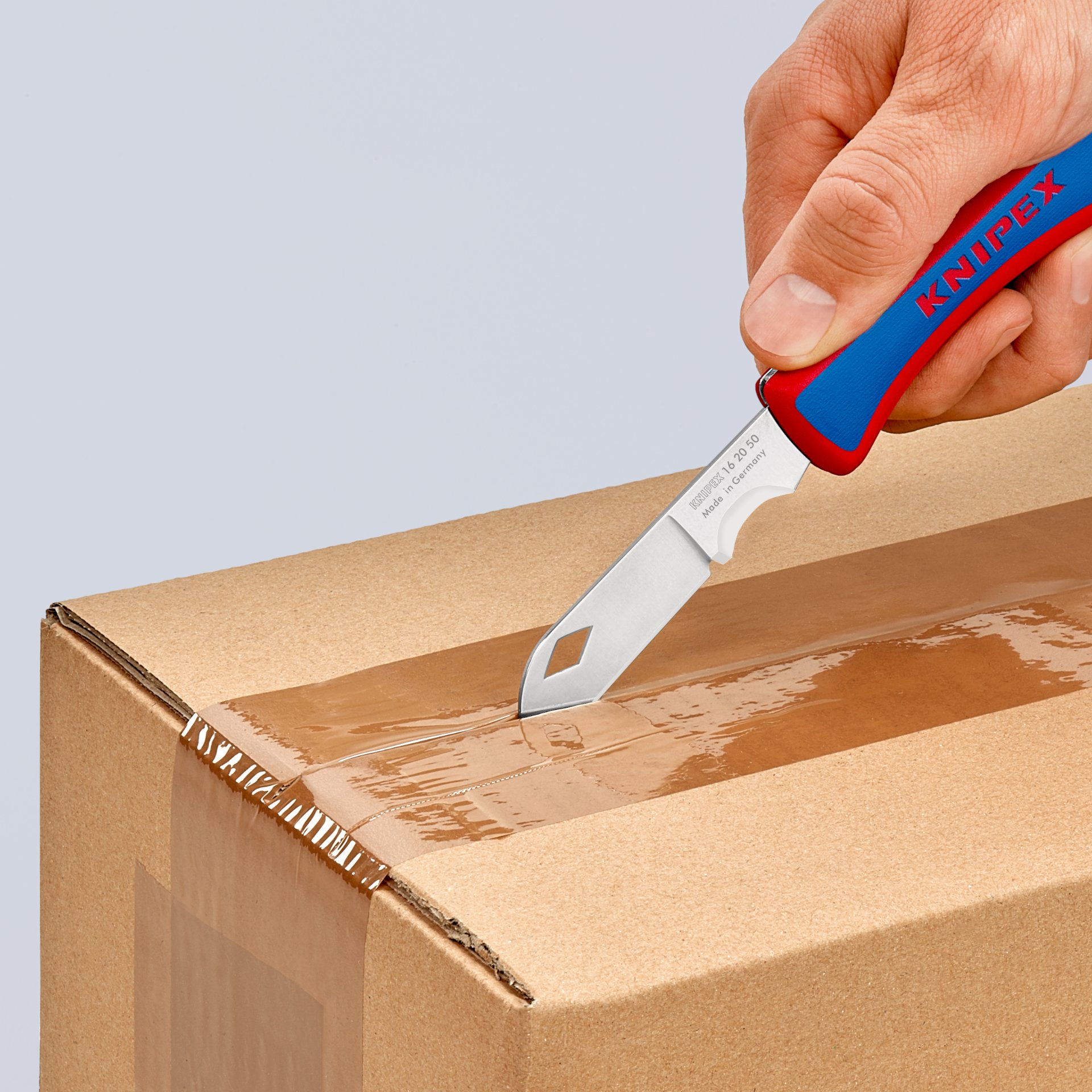 Kiste, Karton, Schublade, Messer