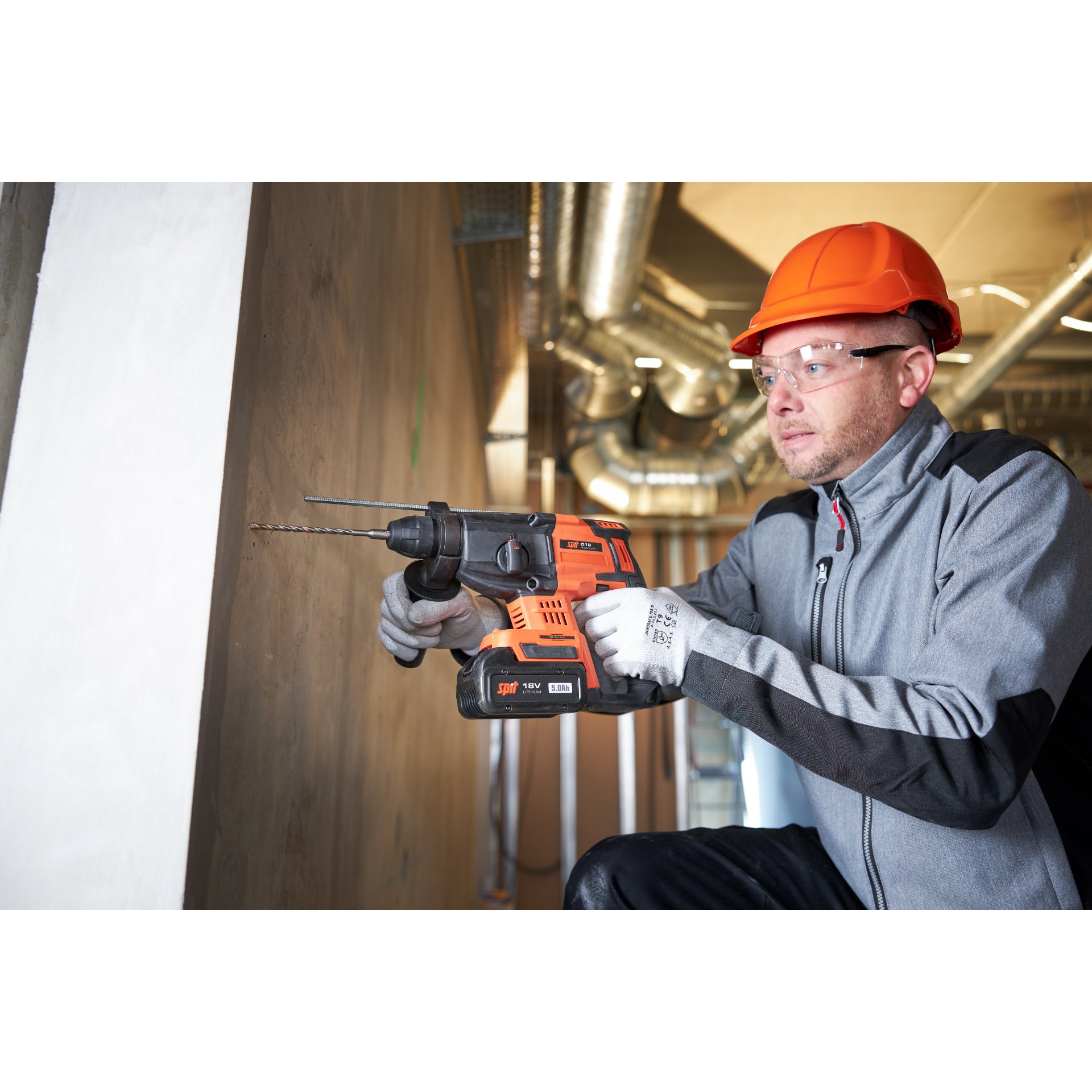 Person, Arbeiter, Gerät, Elektrische Bohrmaschine, Werkzeug