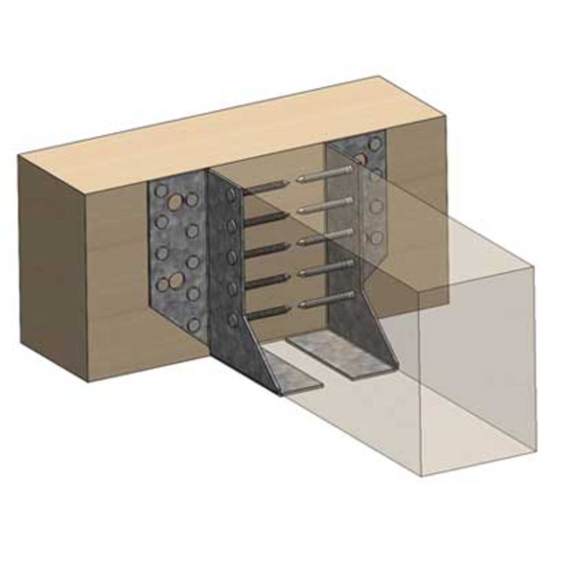 Schranktor, Scharnierwand, Stahlwinkel, Montageplatte, Gurtband
