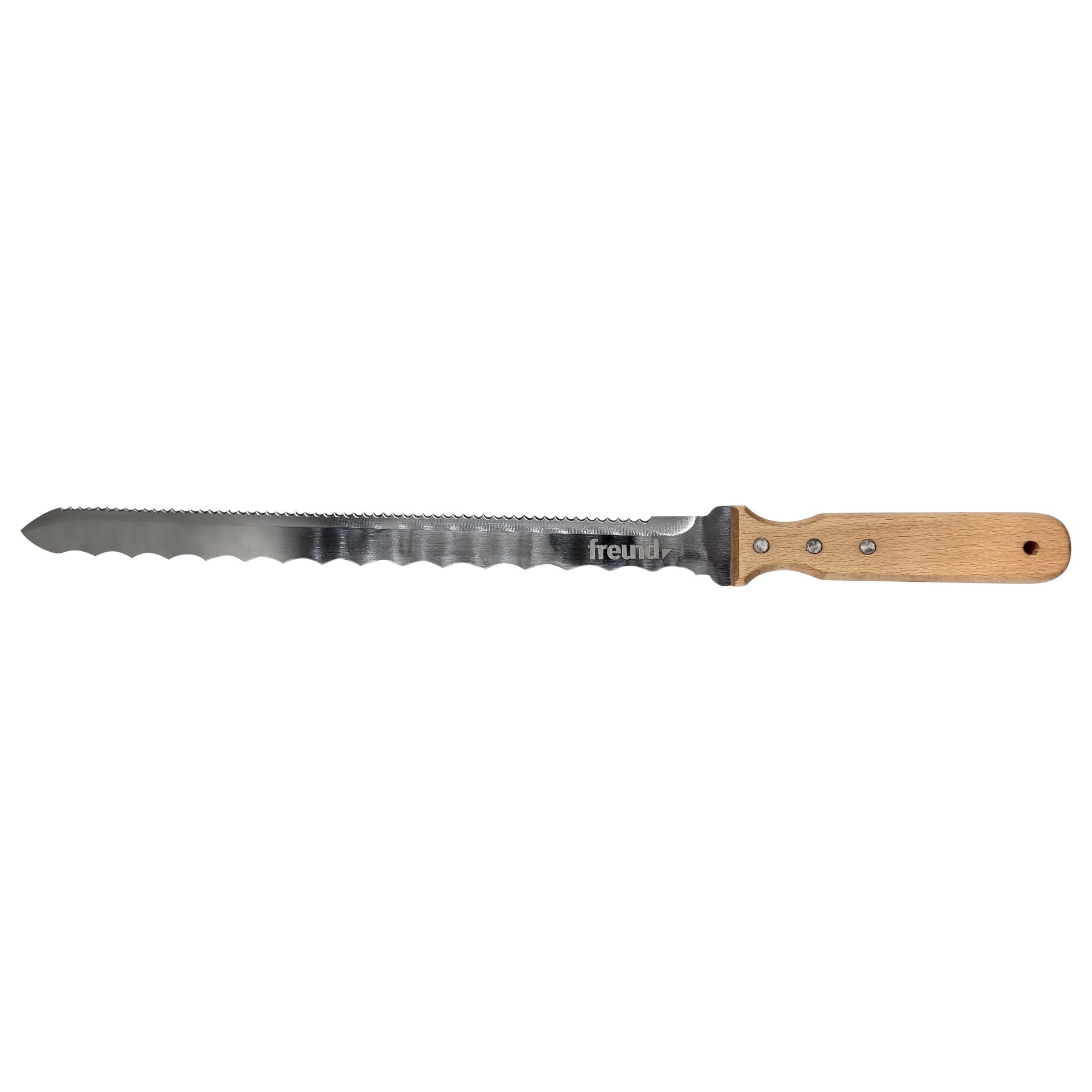 Säge, Roggensäge, Zahnsäge, Holzsäge, Griff aus Holz