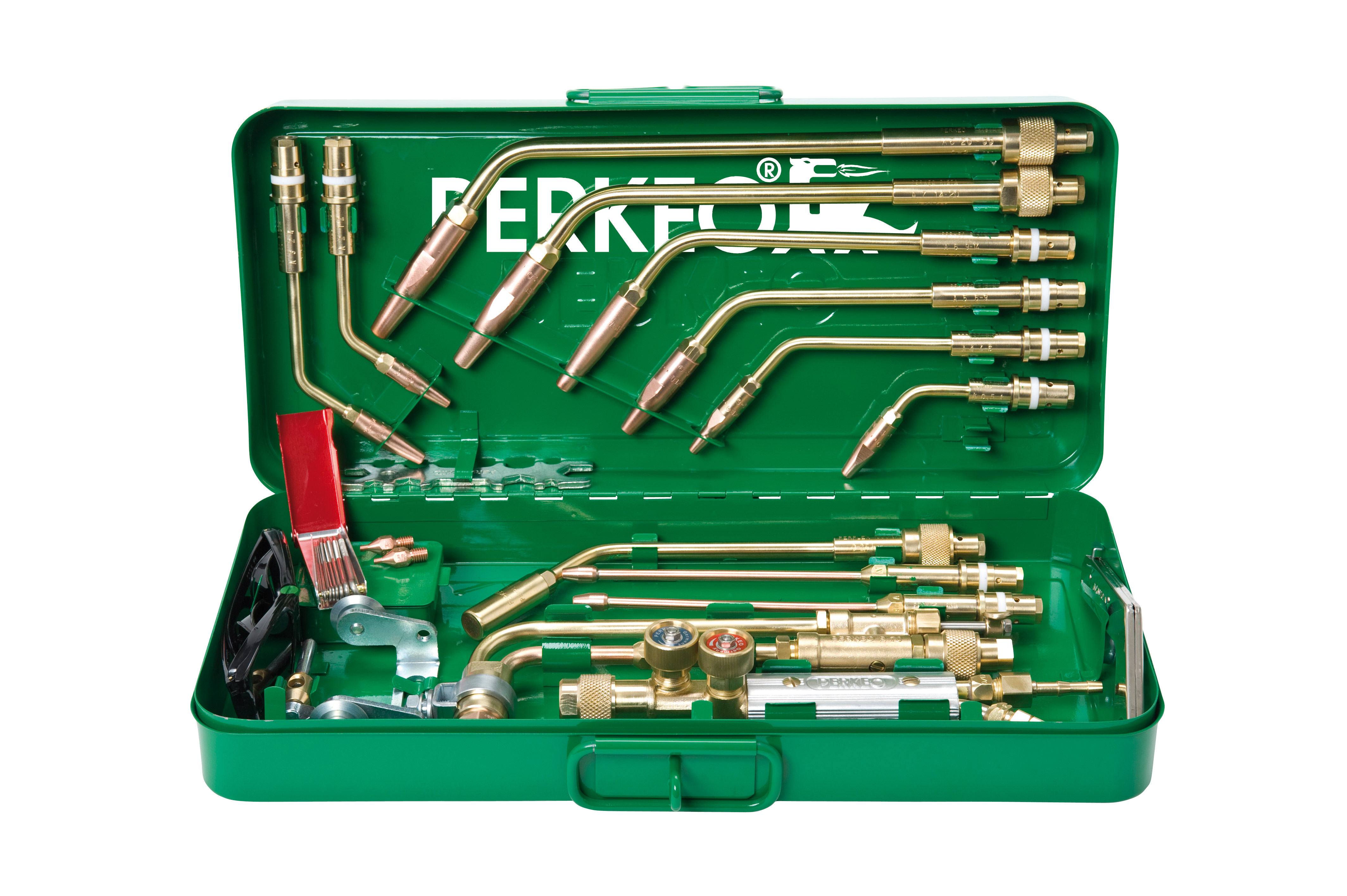 Perkeo Schweiß- u. Schneidgarnitur RISTA A/S, 0,5-20mm - 3-100 mm