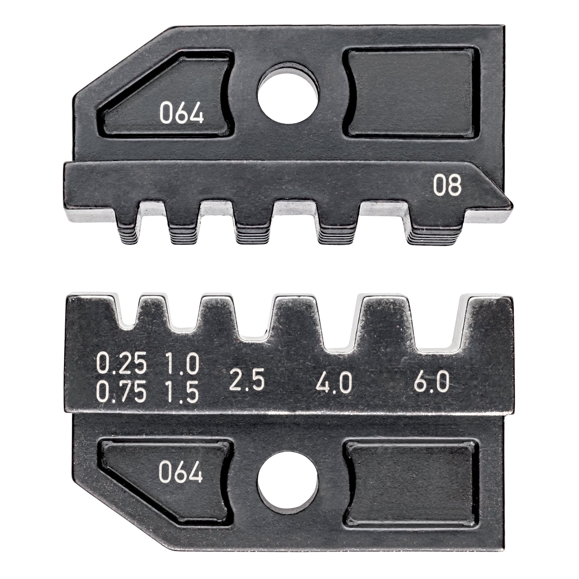 KNIPEX 97 49 08 Crimpeinsatz für isolierte + unisolierte Aderendhülsen