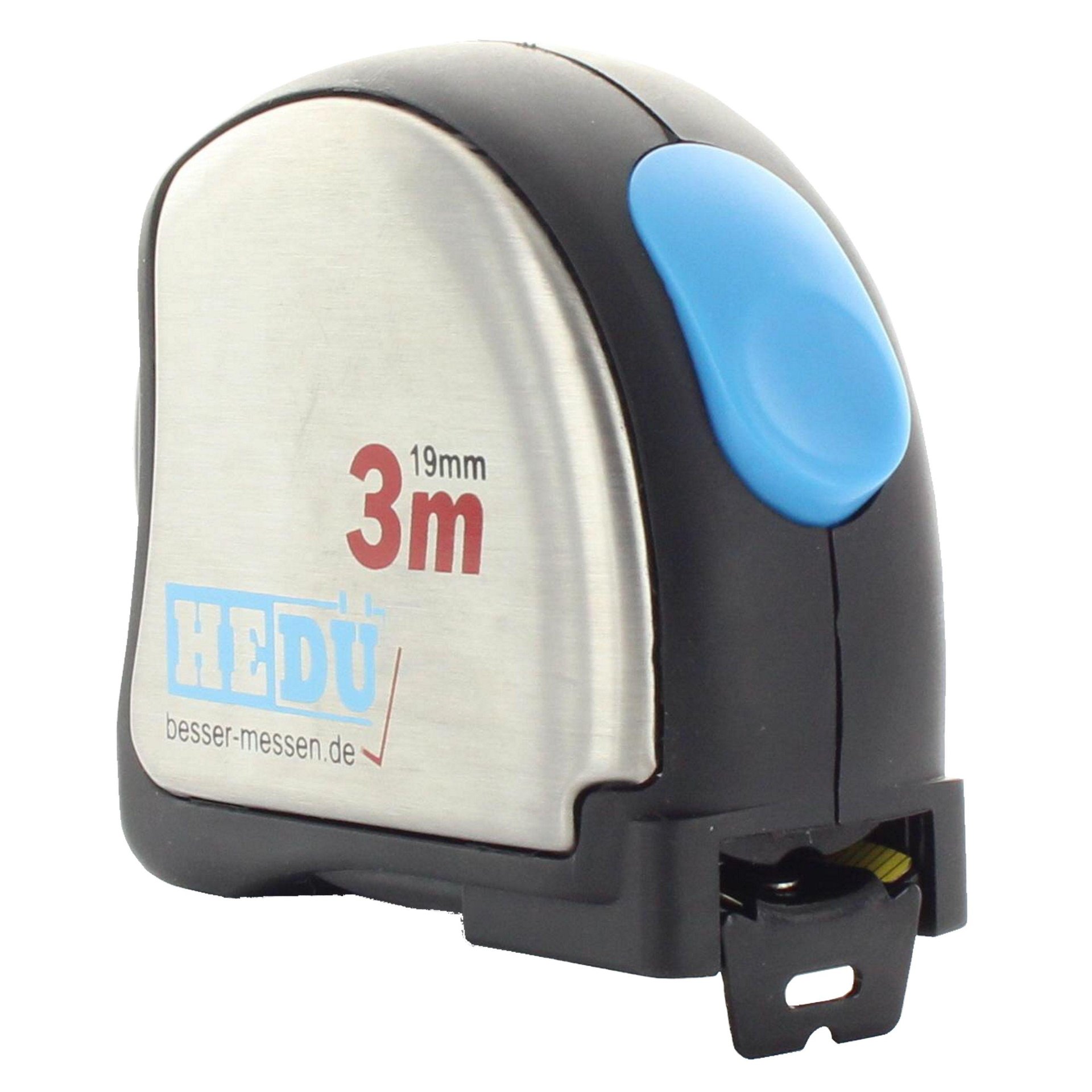 Hedü Taschenbandmaß 3m x 19mm SB