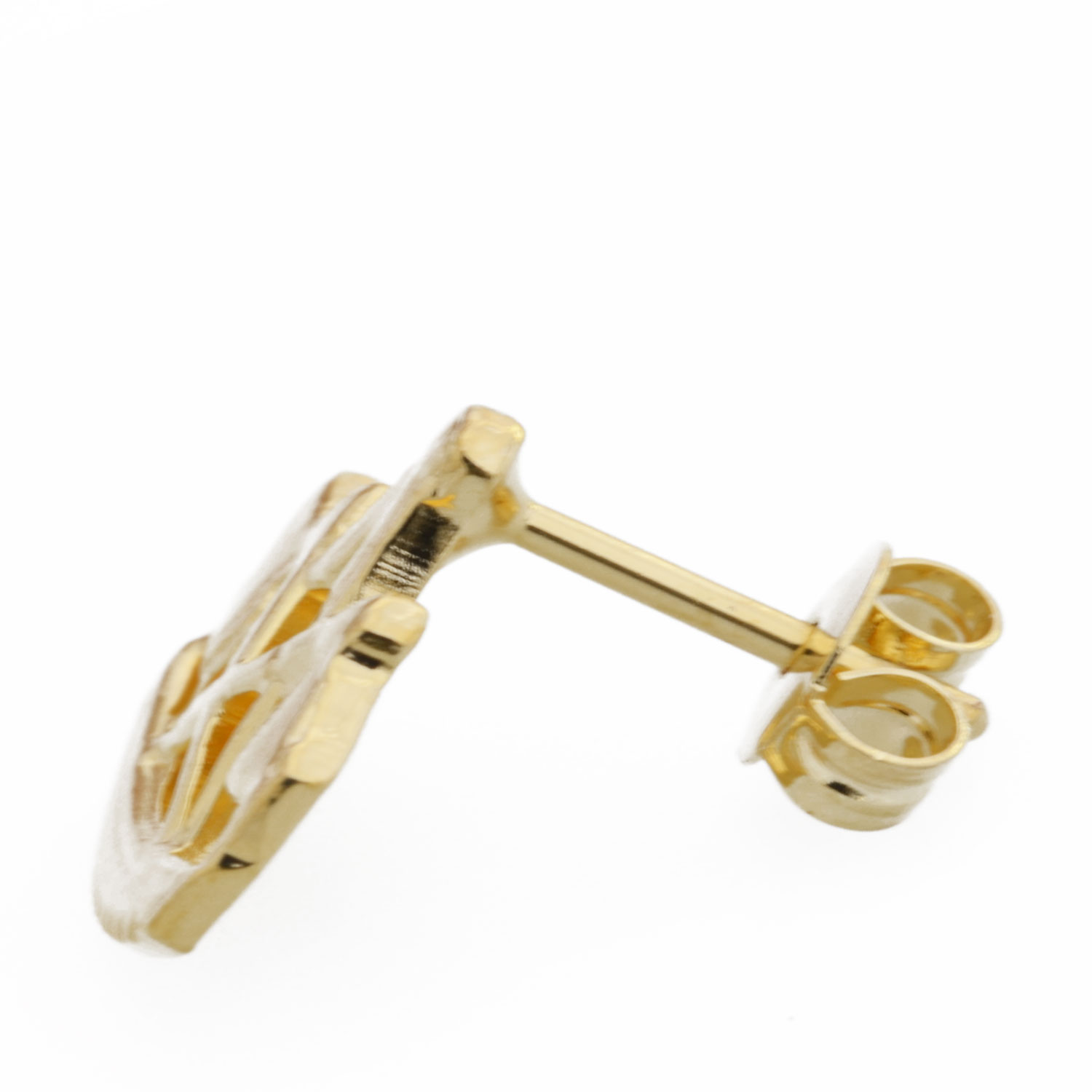 Zimmermann Ohrstecker, vergoldet, DAKL Zunftschmuck seite