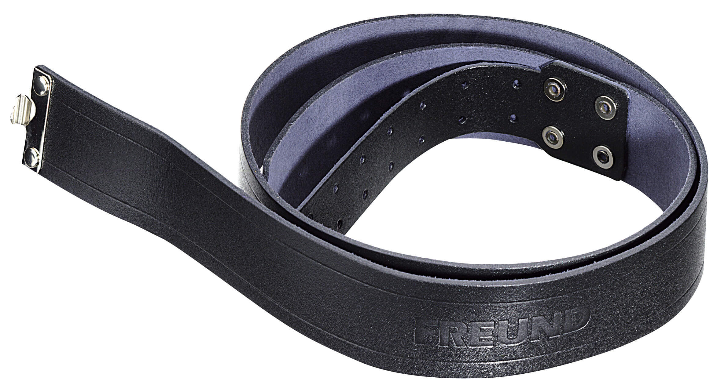 0600080058de31fd46821 Lederkoppel STANDARD-Qualität, mit Logoprägung, Bundweite 800 mm, Gesamtlg. 900 mm, 800 mm, Dachdeck