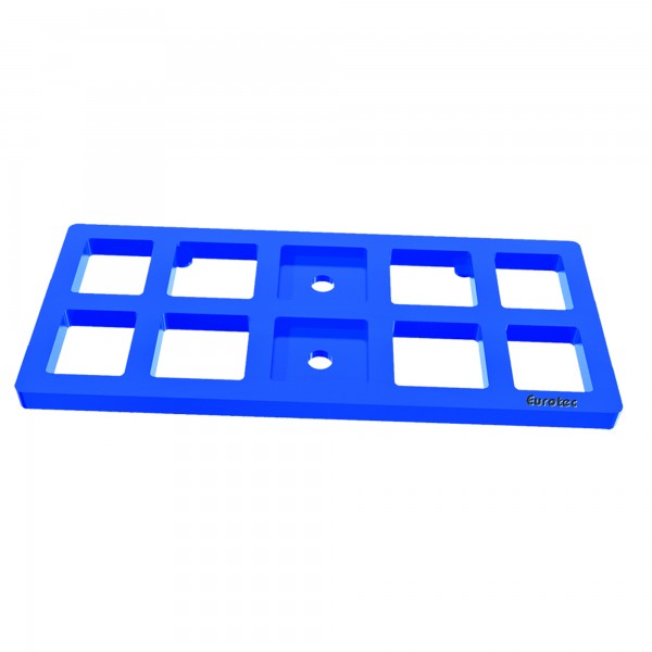 Justierklotz L, blau (4.000 kg Tragfähigkeit) 120 x 50 x 5 (L x B x H) Justierklotz L, blau (4.000 kg Tragfähigkeit) 120 x 50 x 5 (L x B x H)