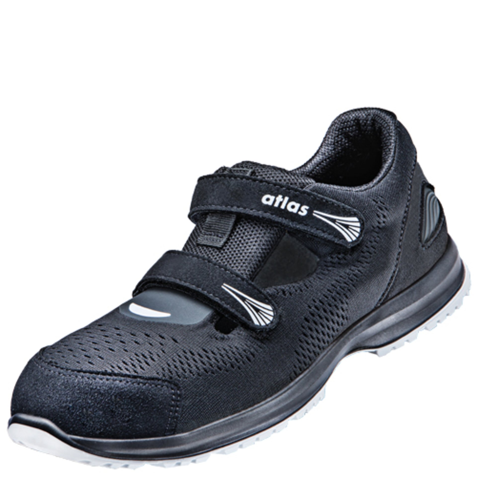Sportschuhe, Sneaker, Mesh-Obermaterial, Schnürung, schwarz