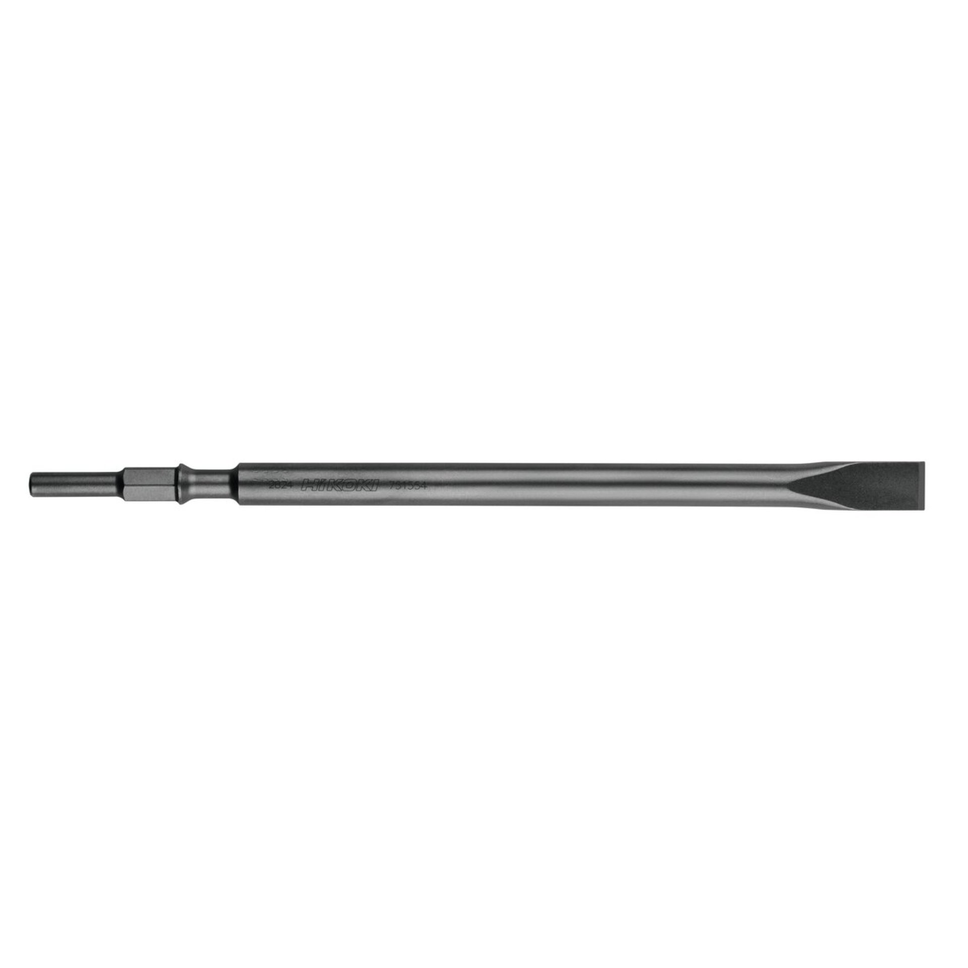 Hikoki Flachmeißel 13 mm Rundschaft / 17 mm Sechskant 25 x 450 mm Ruder, Gerät