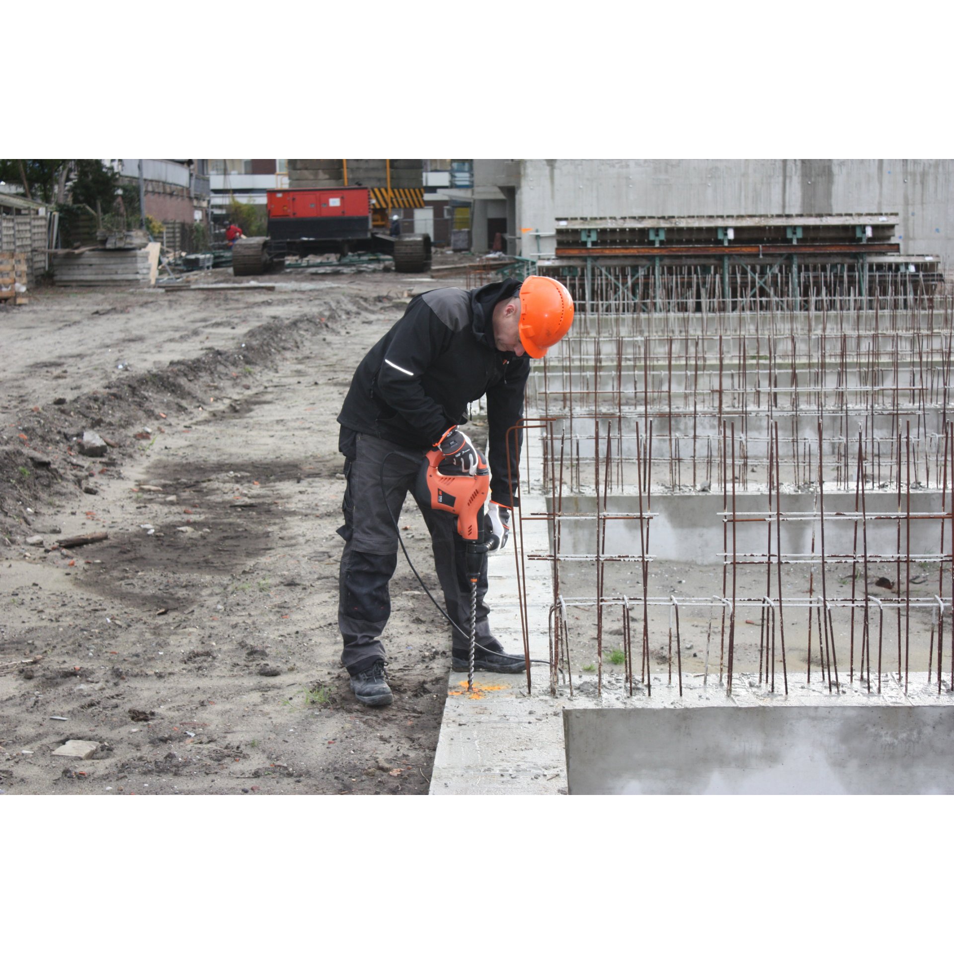 Person, Arbeiter, Baugewerbe, Elektrische Bohrmaschine, Werkzeug