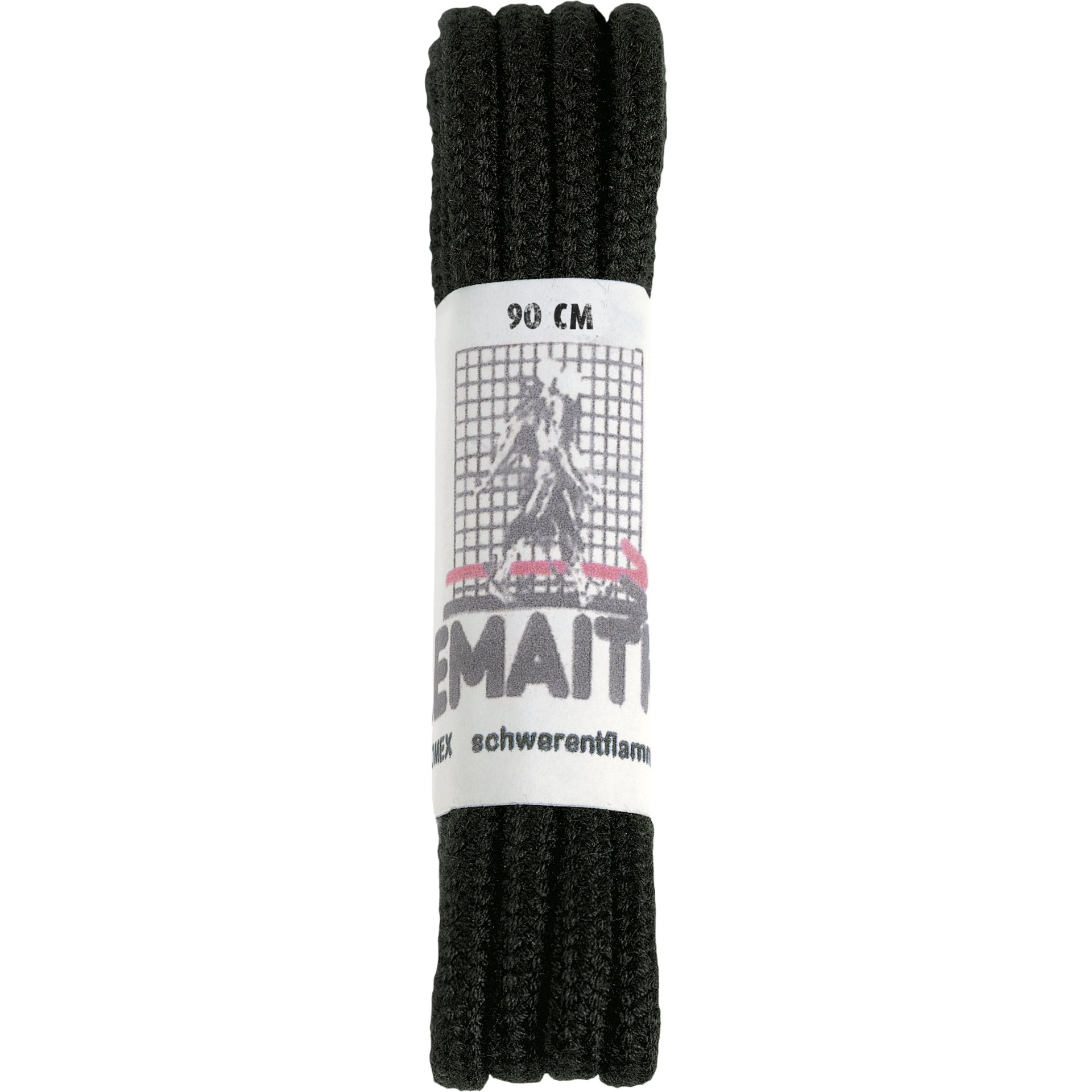 Knotenband, Schwarz, Größe 90 cm, Bändchen, Kordel