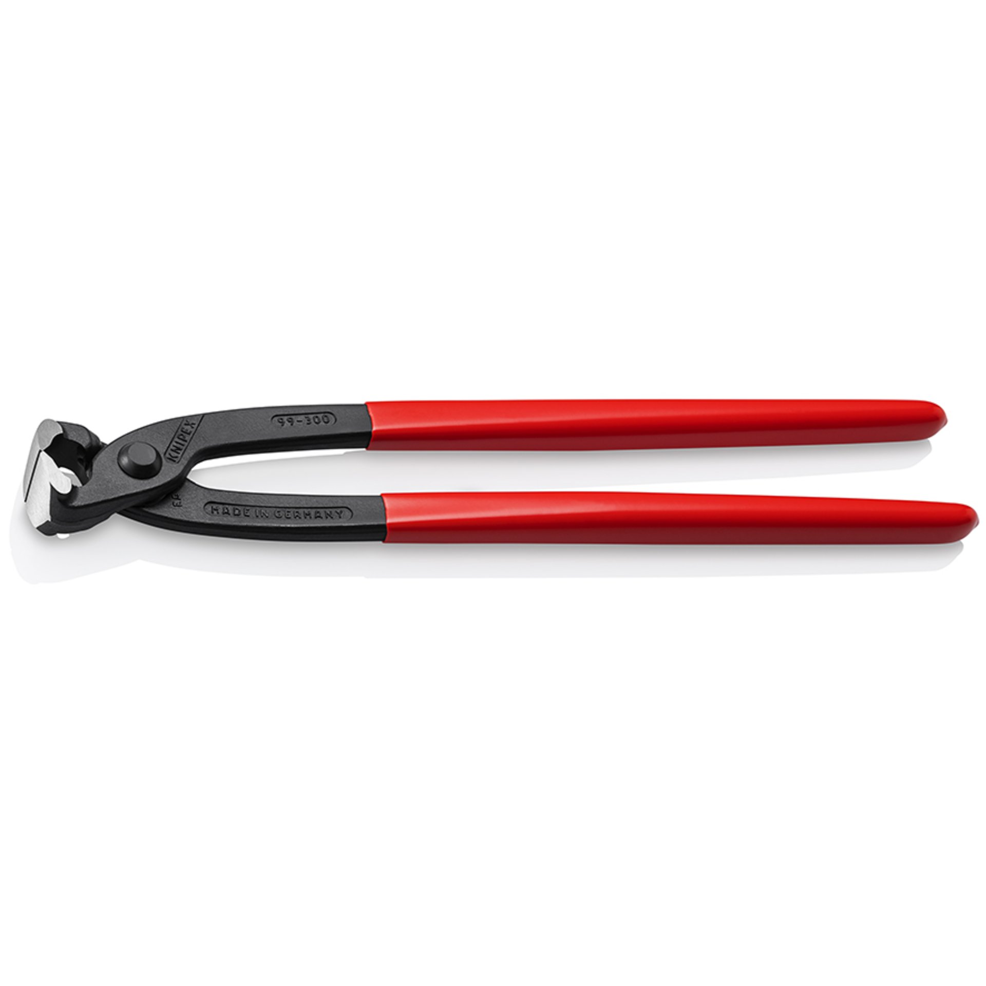 KNIPEX 99 01 300 SB Monierzange (Rabitz- oder Flechterzange) mit Kunststoff überzogen schwarz atramentiert 300 mm Gerät, Zangen, Werkzeug