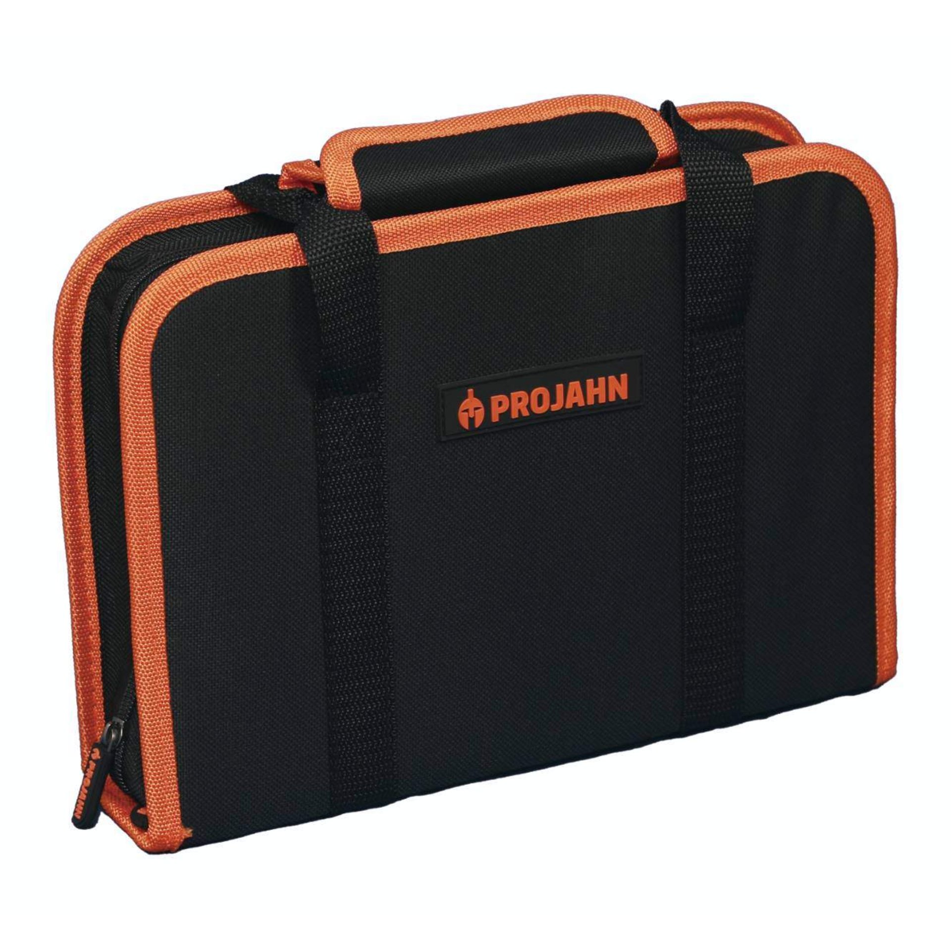 工具koffer, Tragekoffer, schwarz-orange, ProjahN, Reißverschlusskoffer