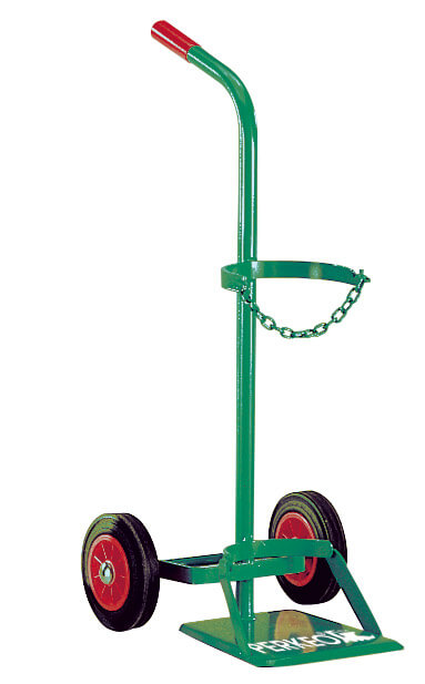 455_01_02 Perkeo Propan-Stahlflaschenwagen m.Voll- gummibereifung für 1 x 33 kg-Fl.