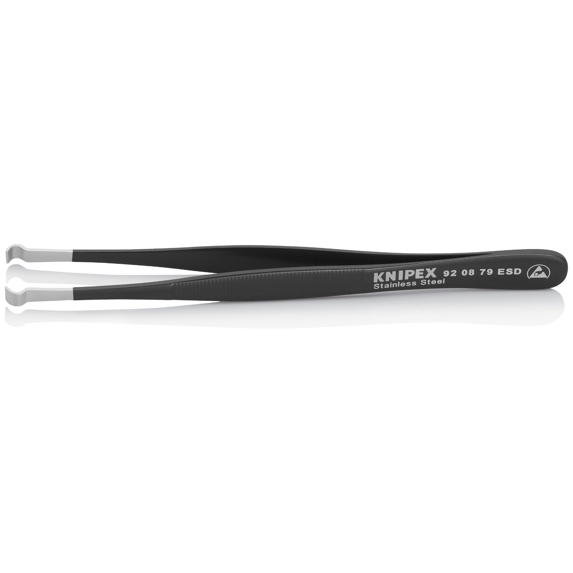KNIPEX 92 08 79 ESD Positionierpinzette ESD Geriffelt 122 mm Baseball, Baseballschläger, Sport