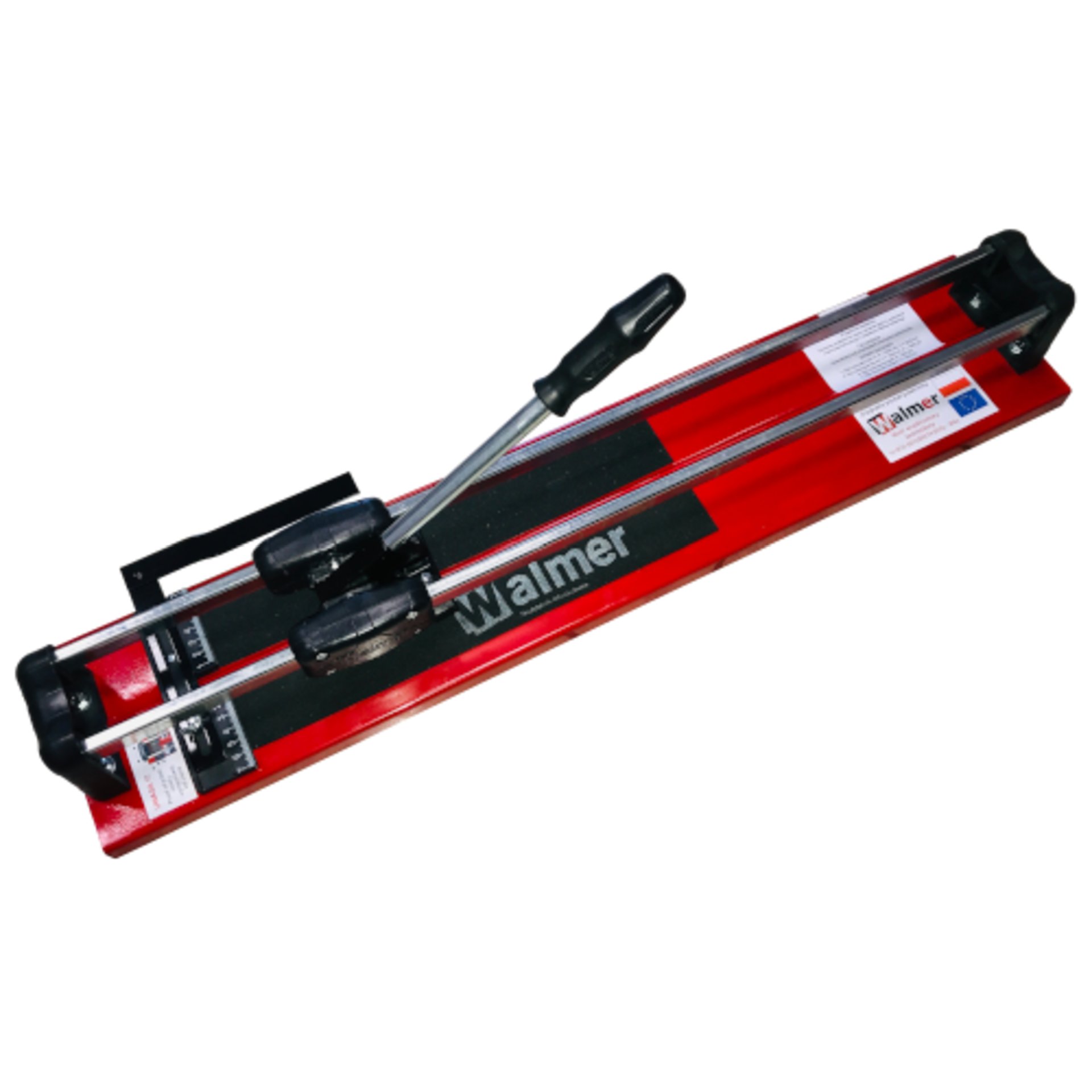 Fliesenlegewinkel, Verlegewerkzeug, Wasserwaage, Stabiler Griff, Rot-schwarz