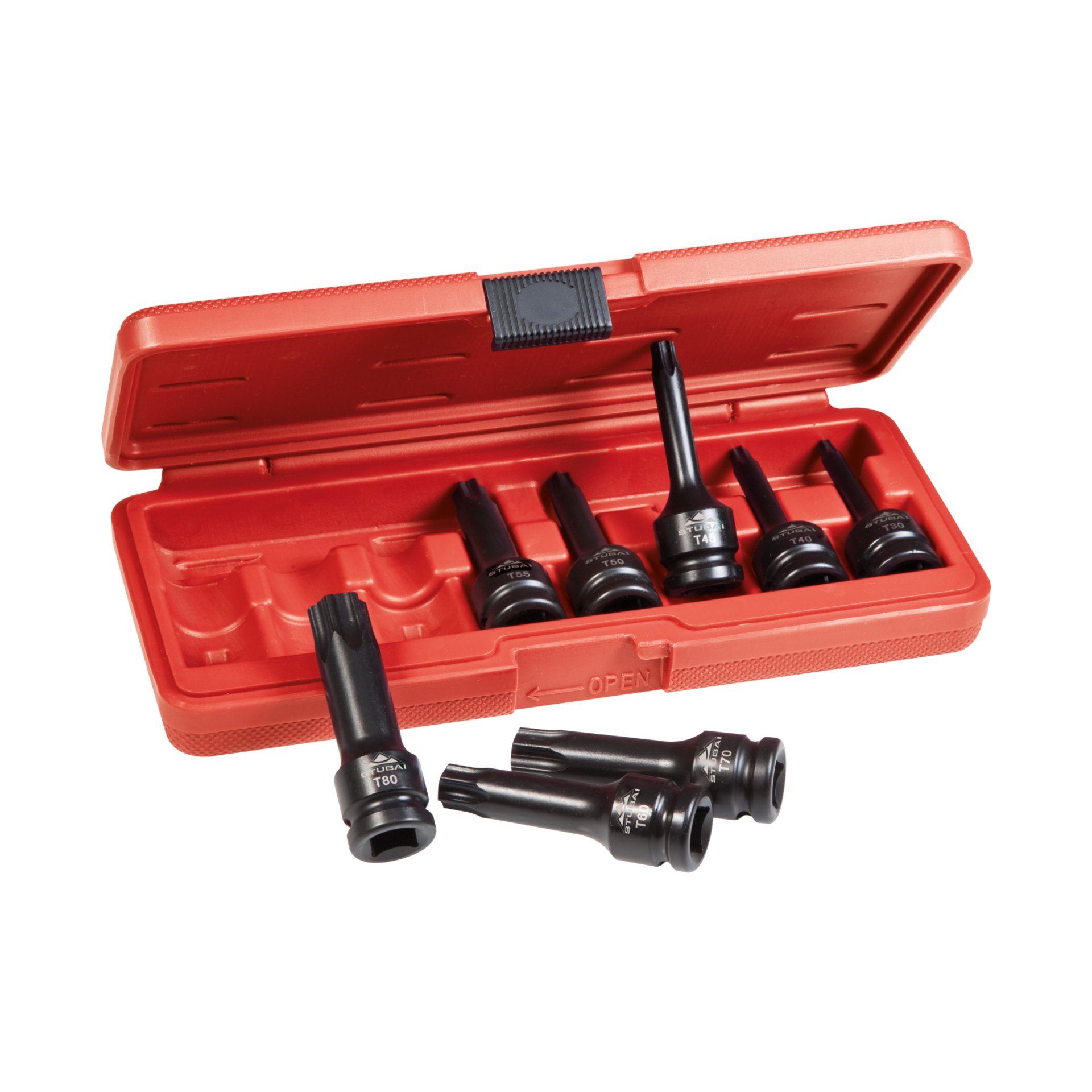 Stubai Krafteinsätze Torx TX30-TX80 1/2"