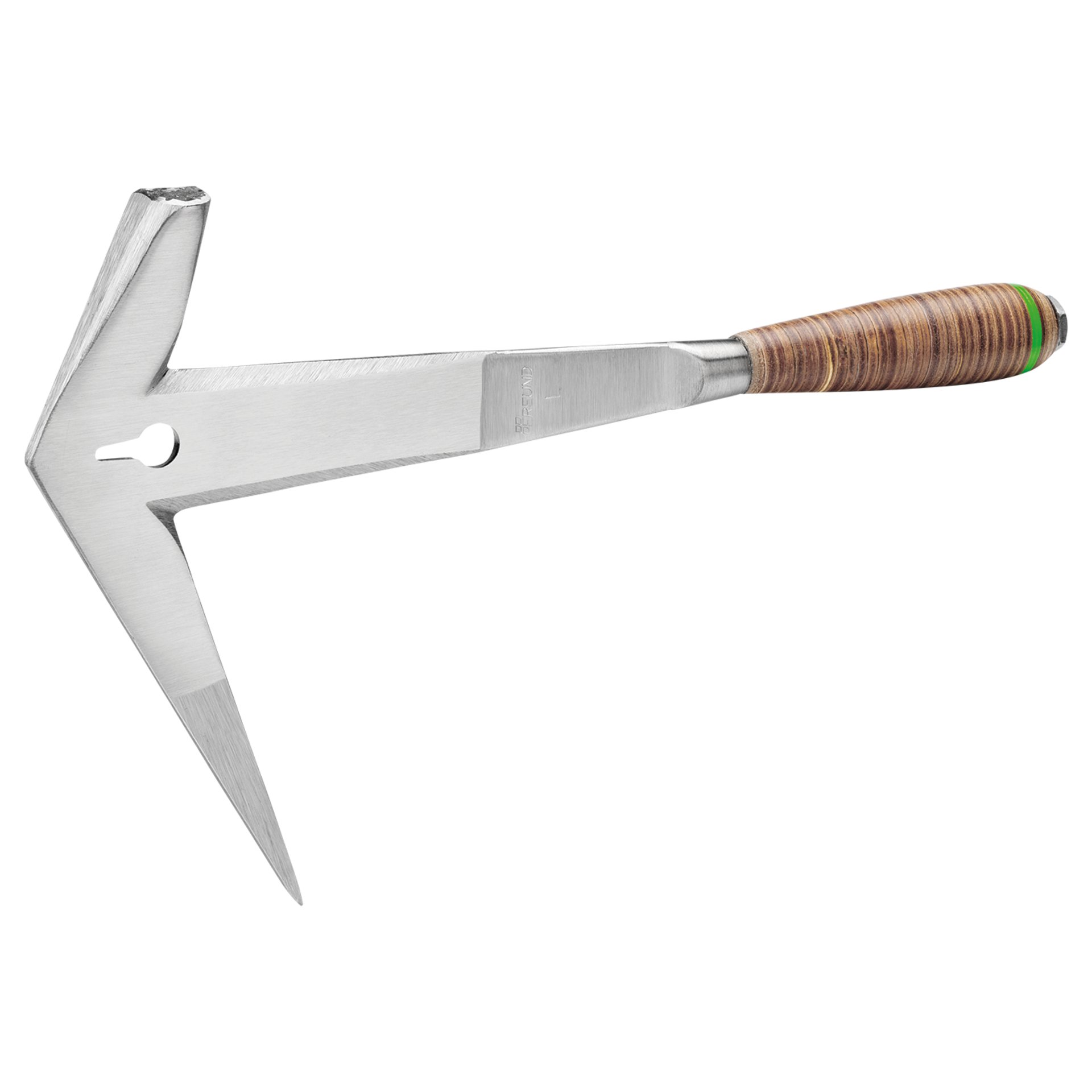 Hammer, Klarhammer, Stahl, Holzgriff, Kopf/Backen mit Klauen