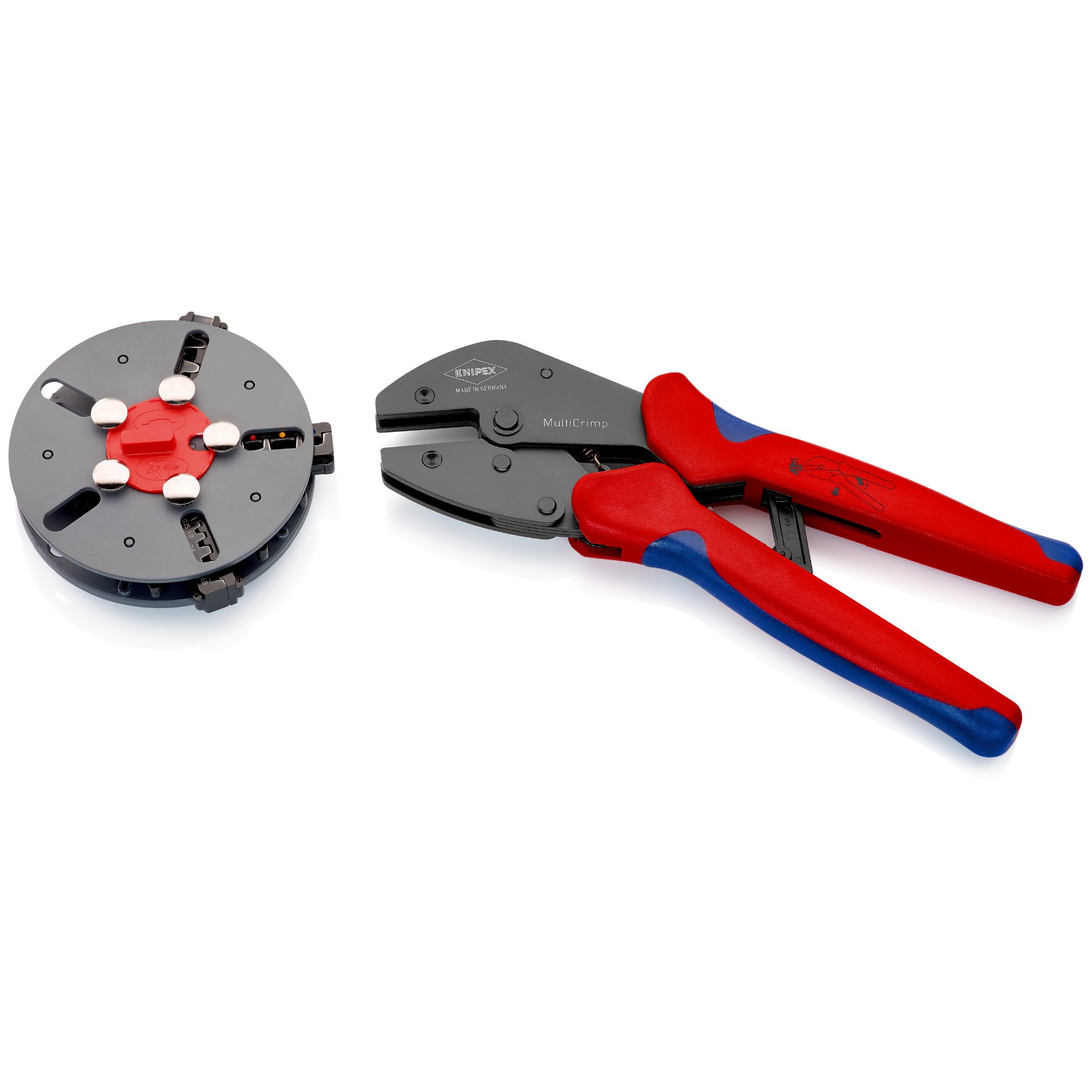 KNIPEX MultiCrimp® Crimpzangen mit Wechselmagazin