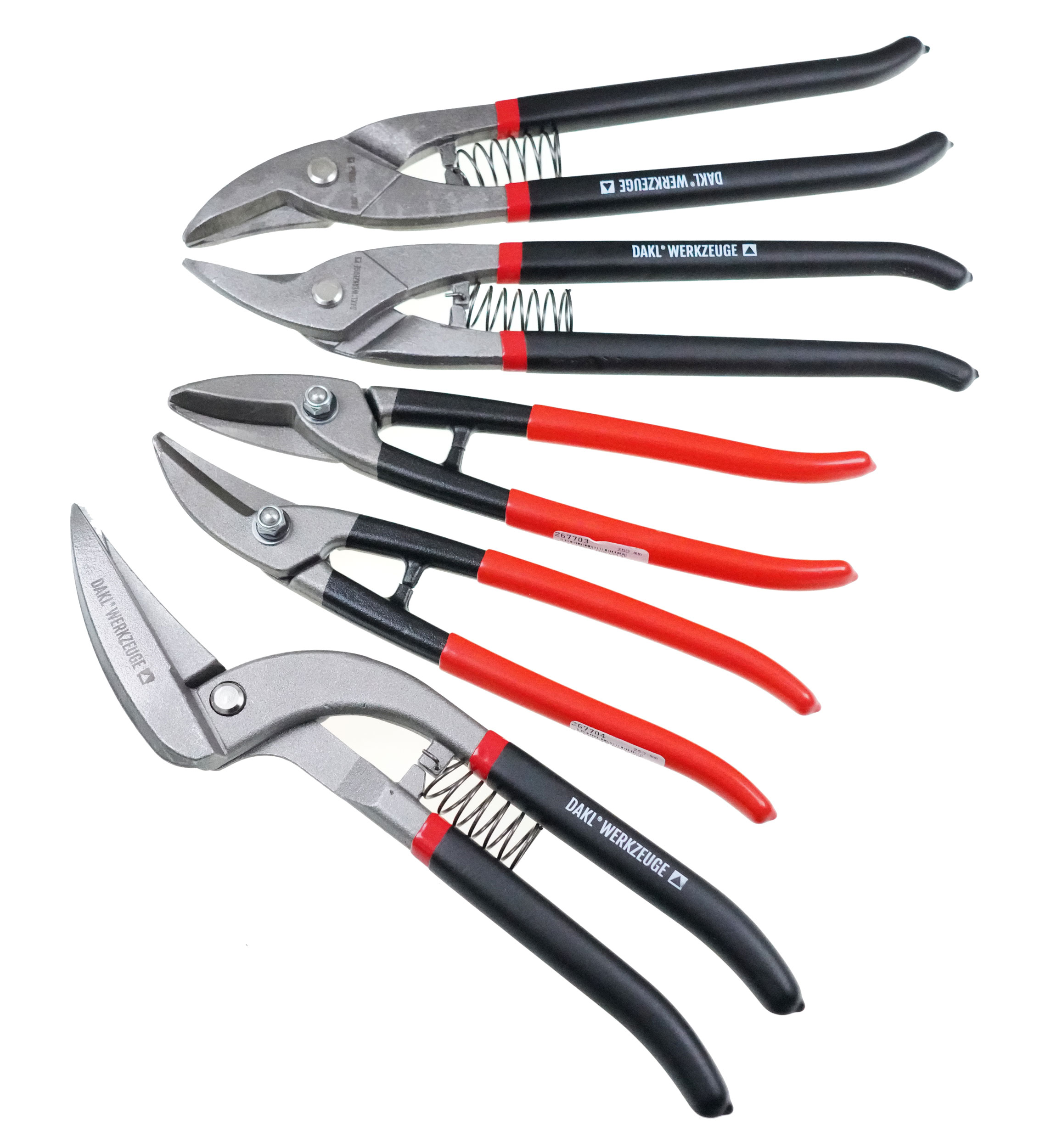 DAKL "eXtrem" Blechscheren Set - Traufset