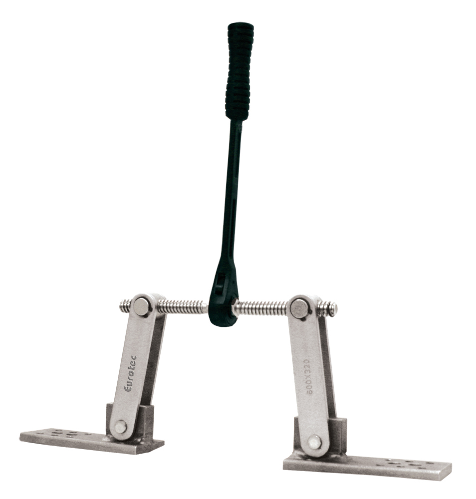 Plattenzug mit Ratsche Spannweite bis 670 mm