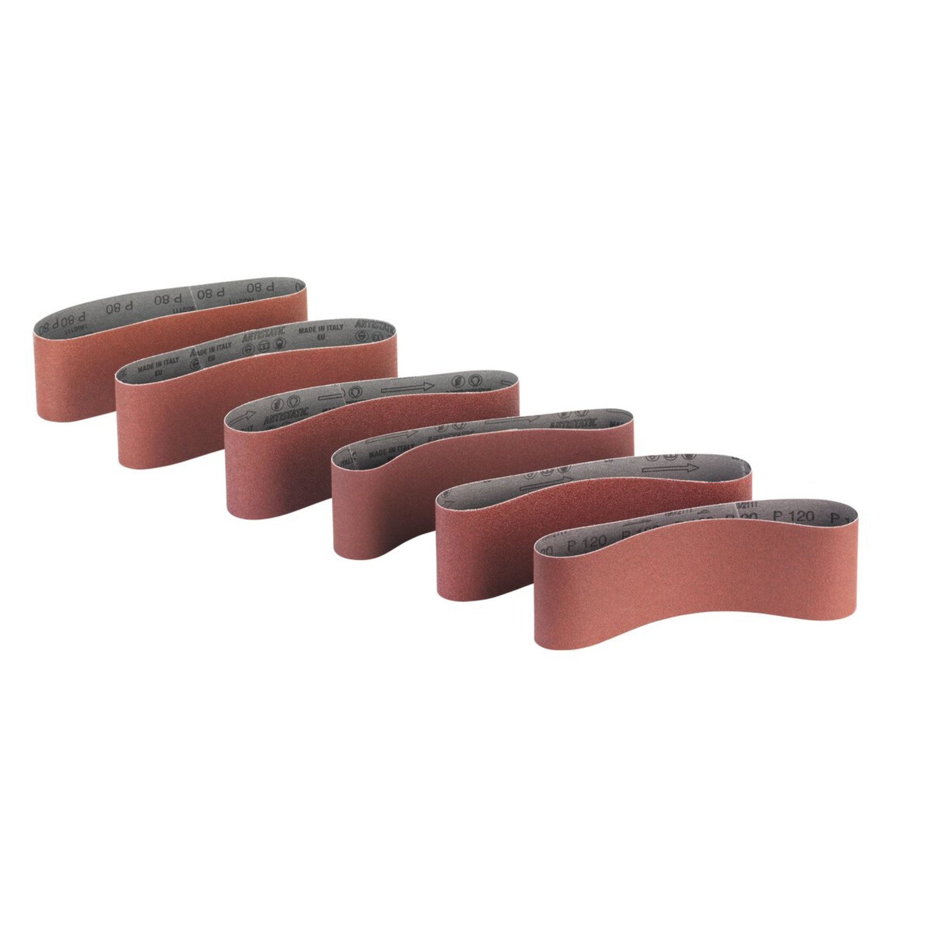 Hikoki Schleifbänder 76x533mm Rot Zubehor, Ziegelstein, Band