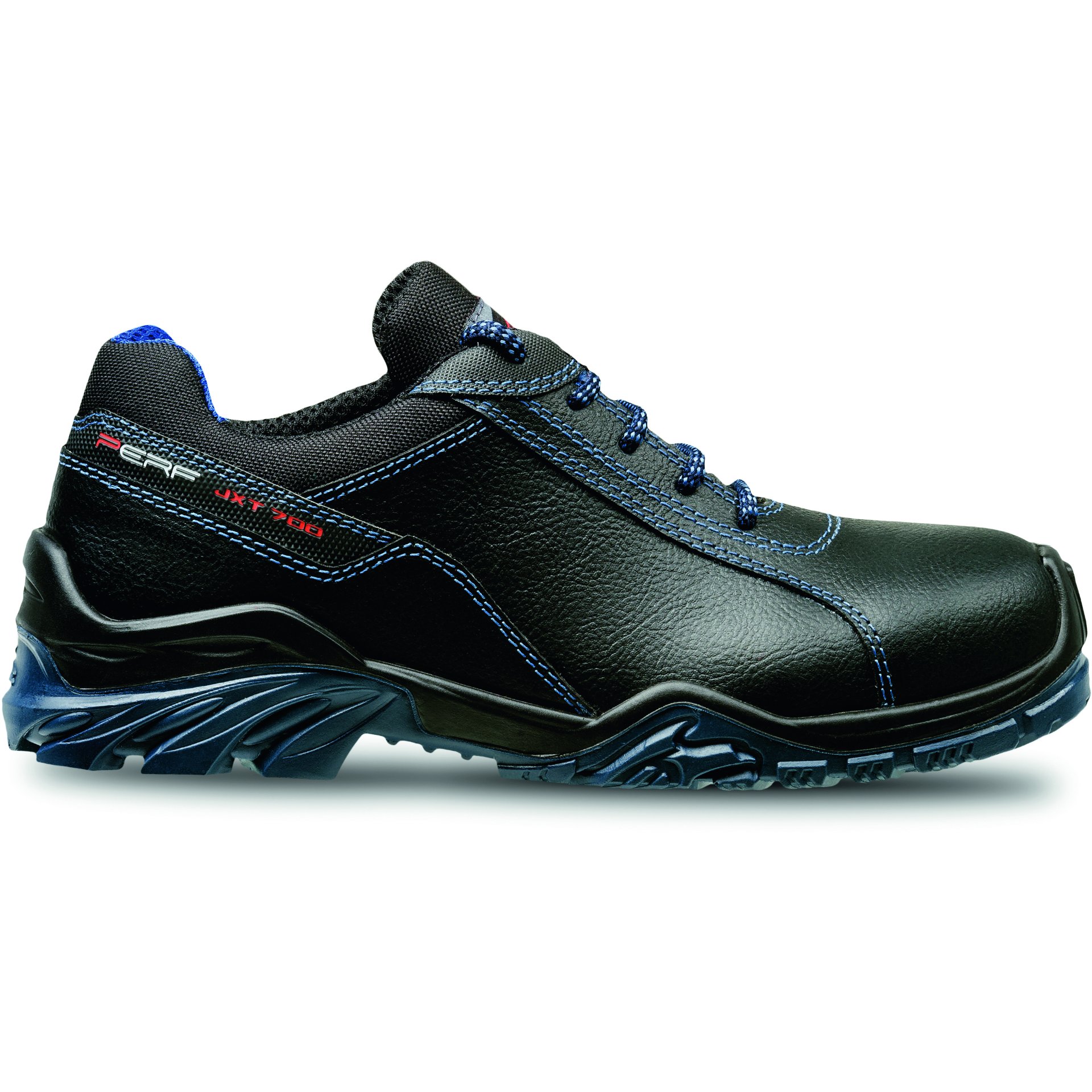 Schuh, Sneaker, Leder, Gummisohle, Blue accents