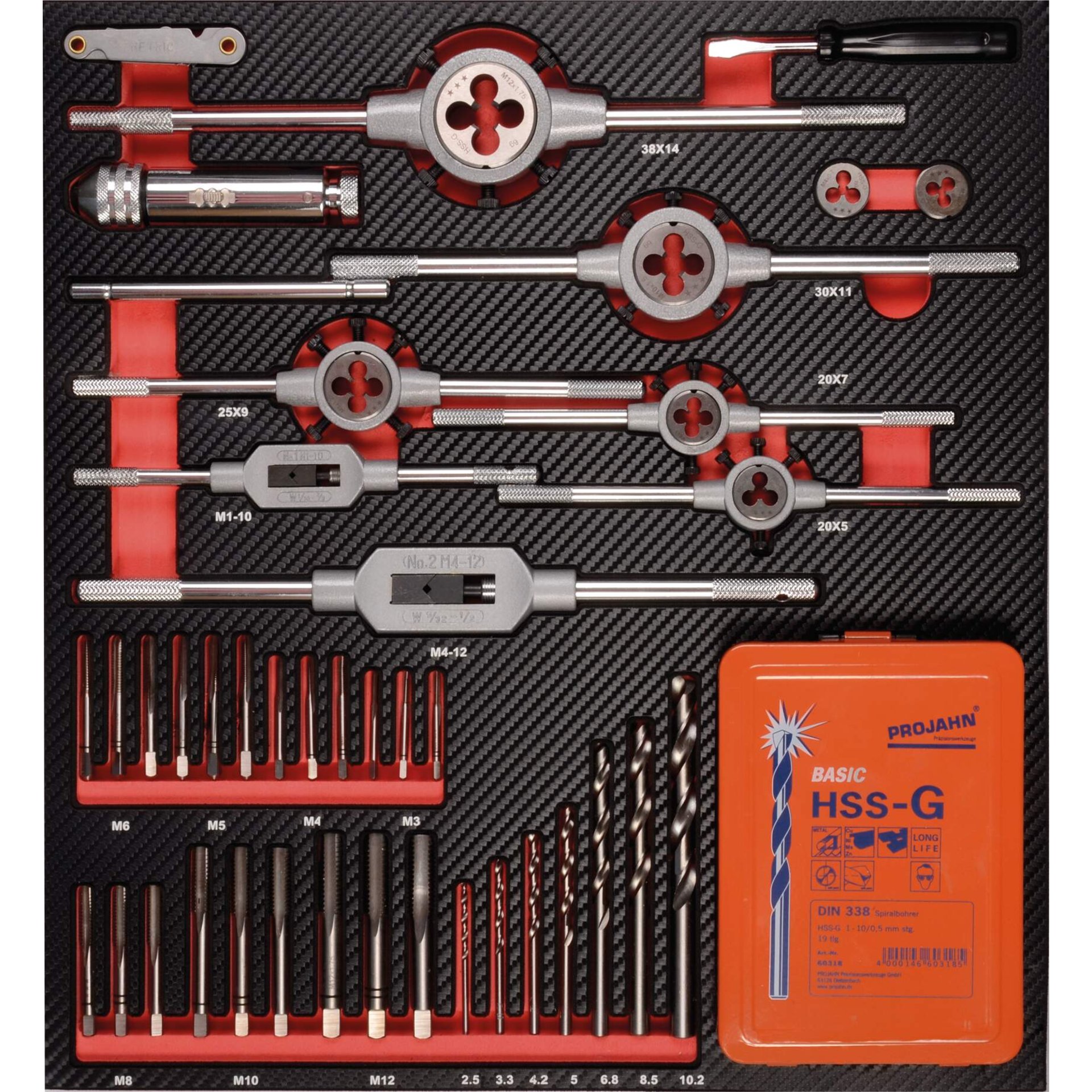 Schraubenschlüssel-Set, Klopfwerkzeug, Bohrer, Steckschlüssel, Präzisionswerkzeuge