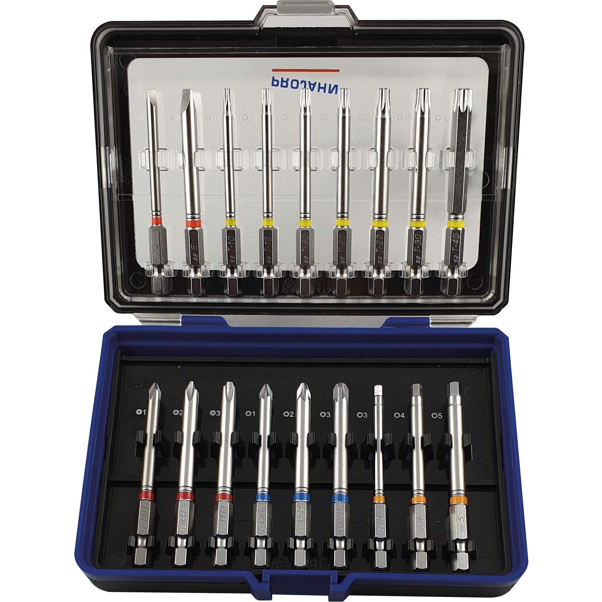 Schraubendreher-Satz, Vorrichtungsbohrer, Vielzahn-Schraubendreher, Torx-Schraubendreher, Kreuz-/Schlitz-Bits