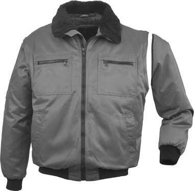 Internet-152088-Duisburg-grau Winter-Pilotjacke "Duisburg" anthrazit, JOB