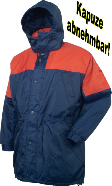 Internet-2100-R-gen Winterparka "Rügen" marine/rot, JOB
