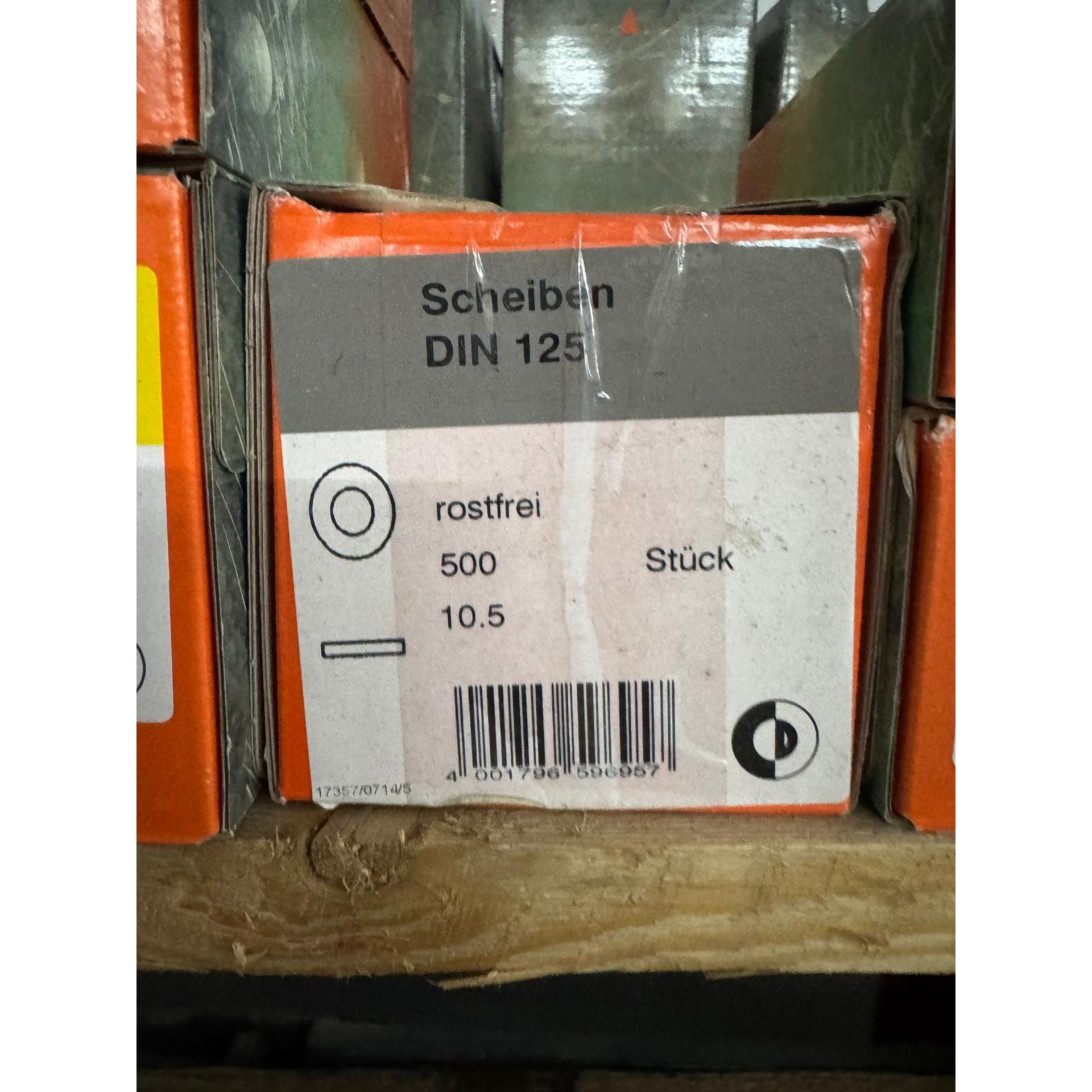 Scheiben, DIN 125, rostfrei, Stück, 10.5