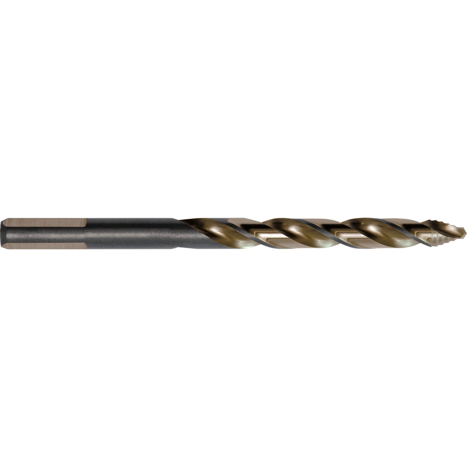 Bohrer, HSS-Bohrer, Spiralbohrer, Stahl, Schwarz-Gold