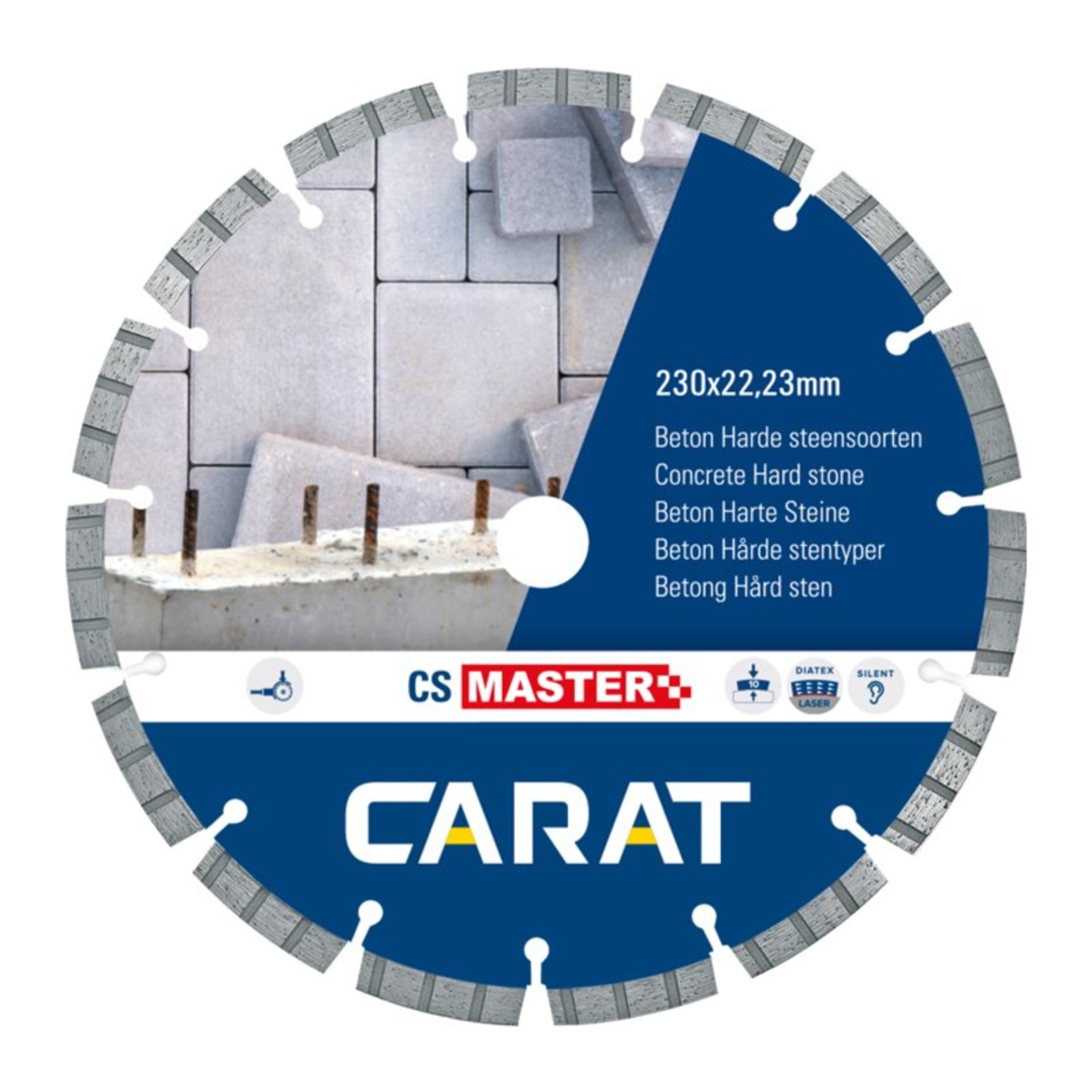 Beton, hartes Steinmaterial