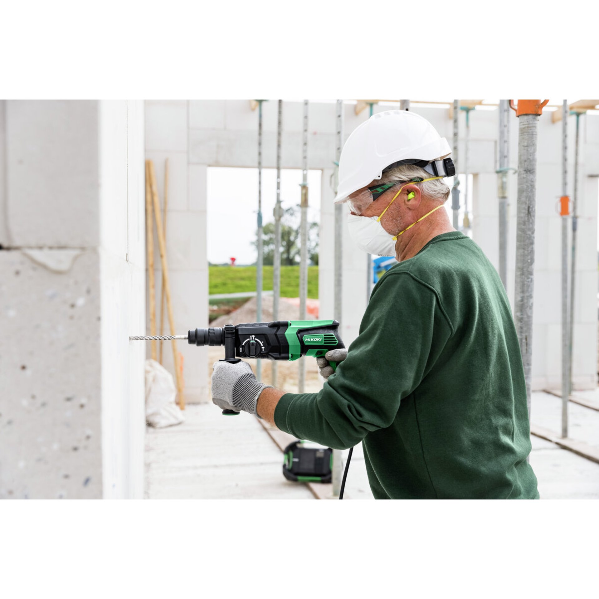 Person, Arbeiter, Gerät, Elektrische Bohrmaschine, Werkzeug