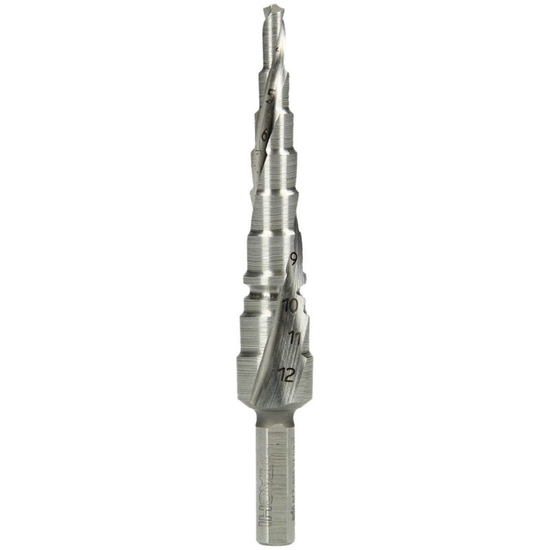 Hikoki Stufenbohrer HSS, Spiralnut