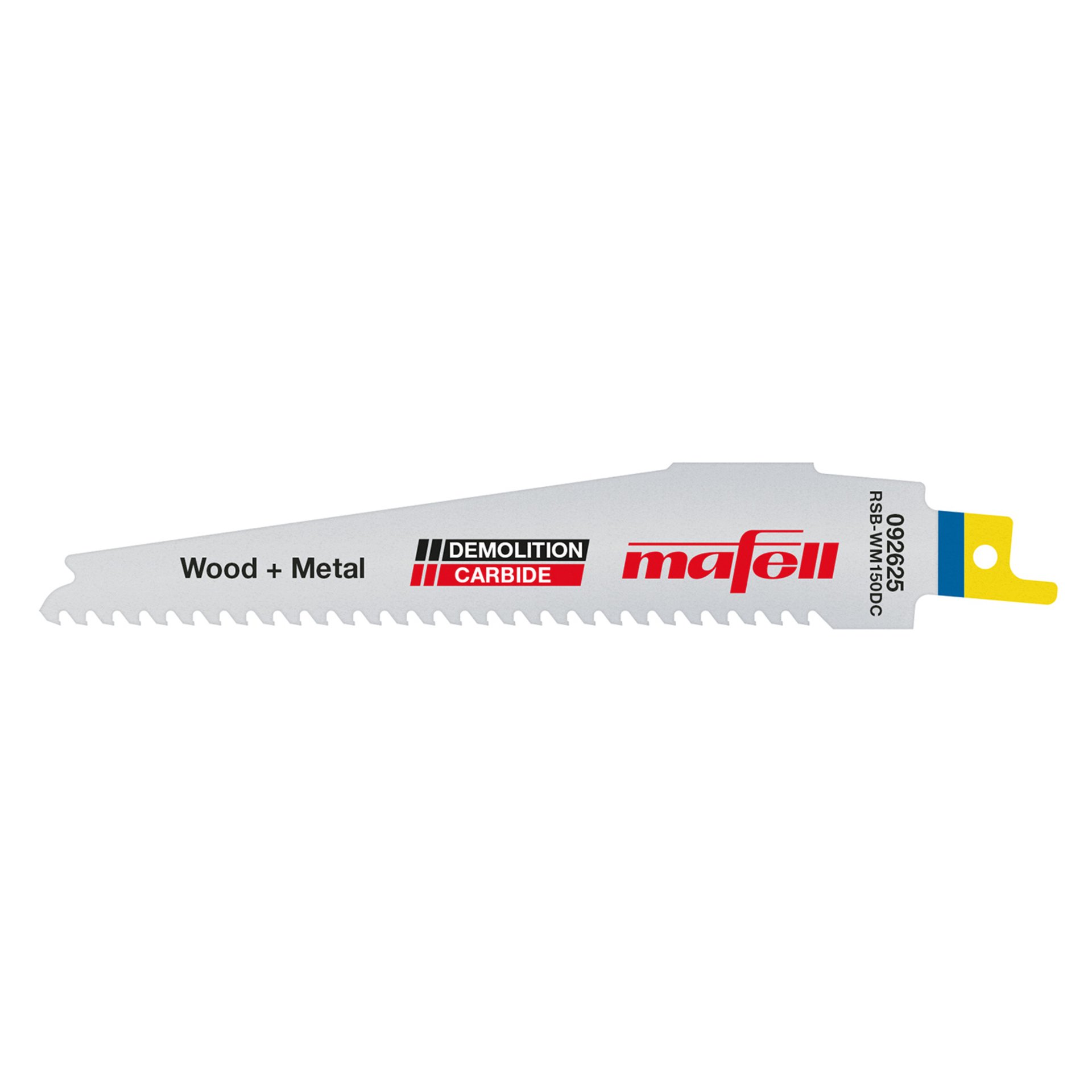 Mafell Säbelsägeblatt RSB-WM150 DC, Wood + Metal Demolition Carbide