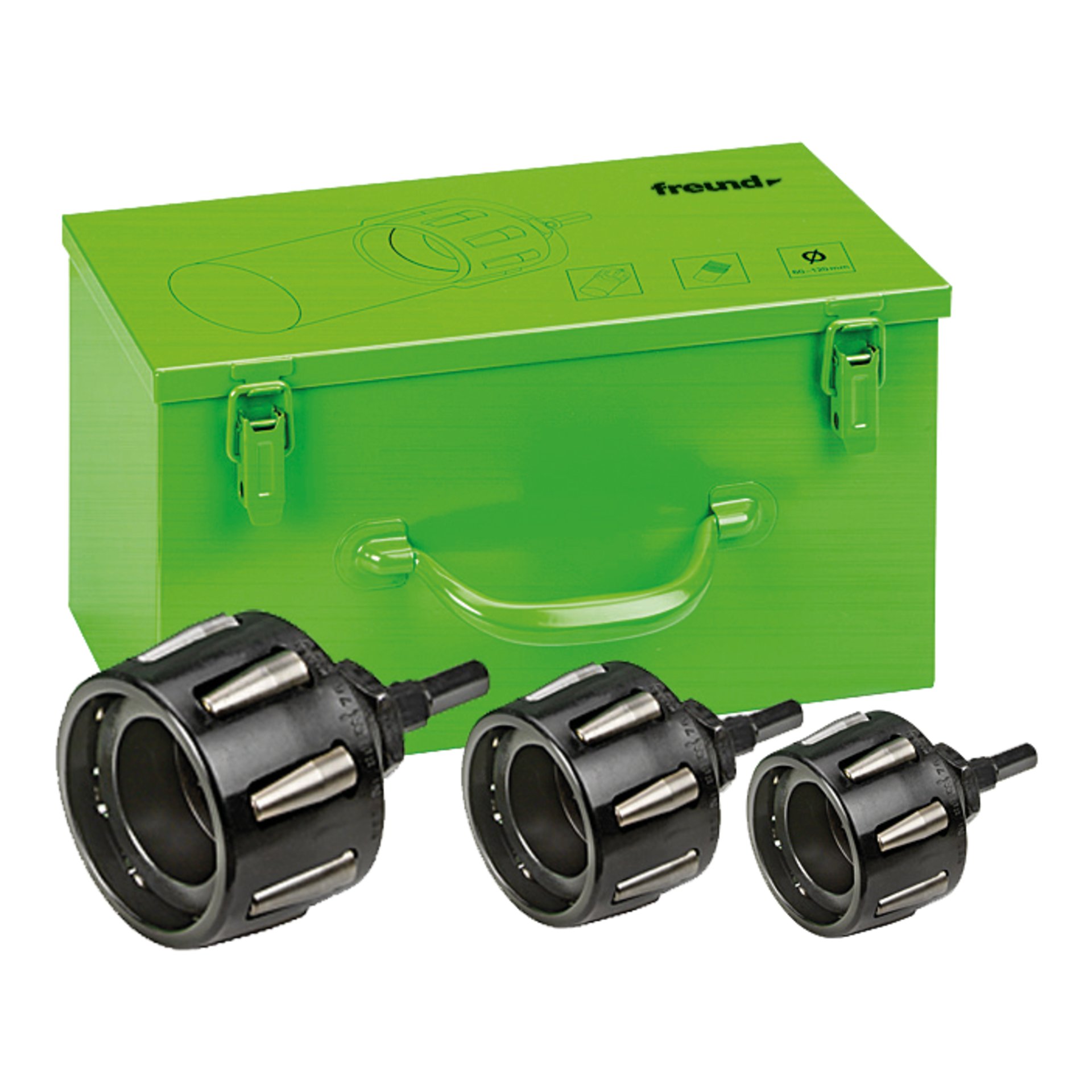 Schraubsystem, Kernwerkzeug, Wälzlagernabe, Klemmhalter, Kofferbox