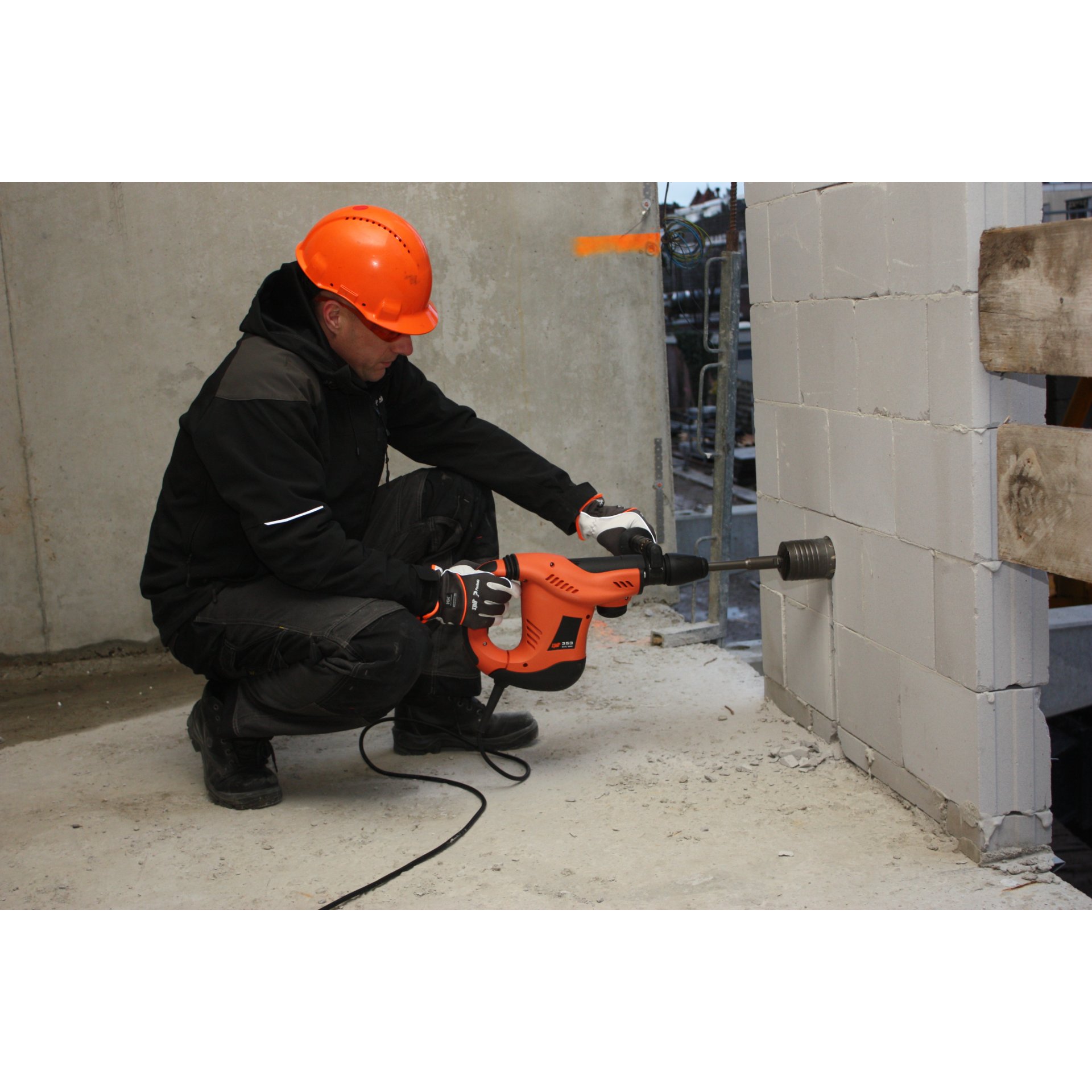 Person, Arbeiter, Gerät, Elektrische Bohrmaschine, Werkzeug