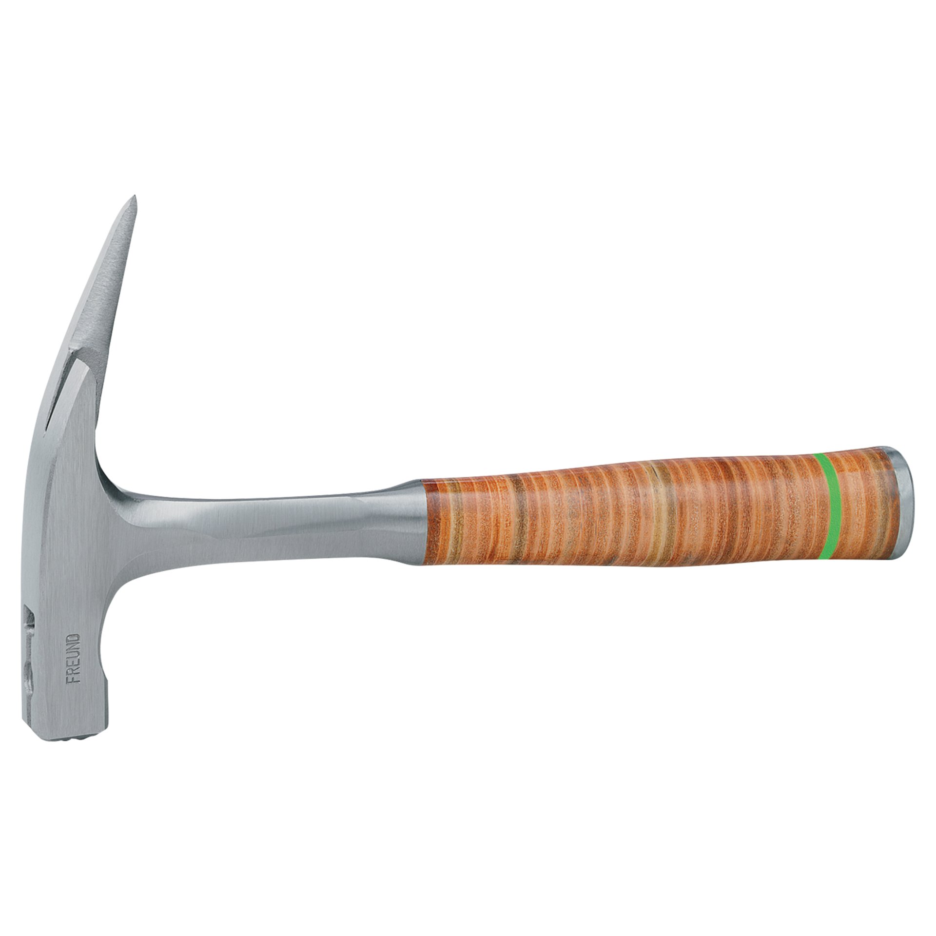 hammer, claw, stahl, holzgriff, grüne-bande