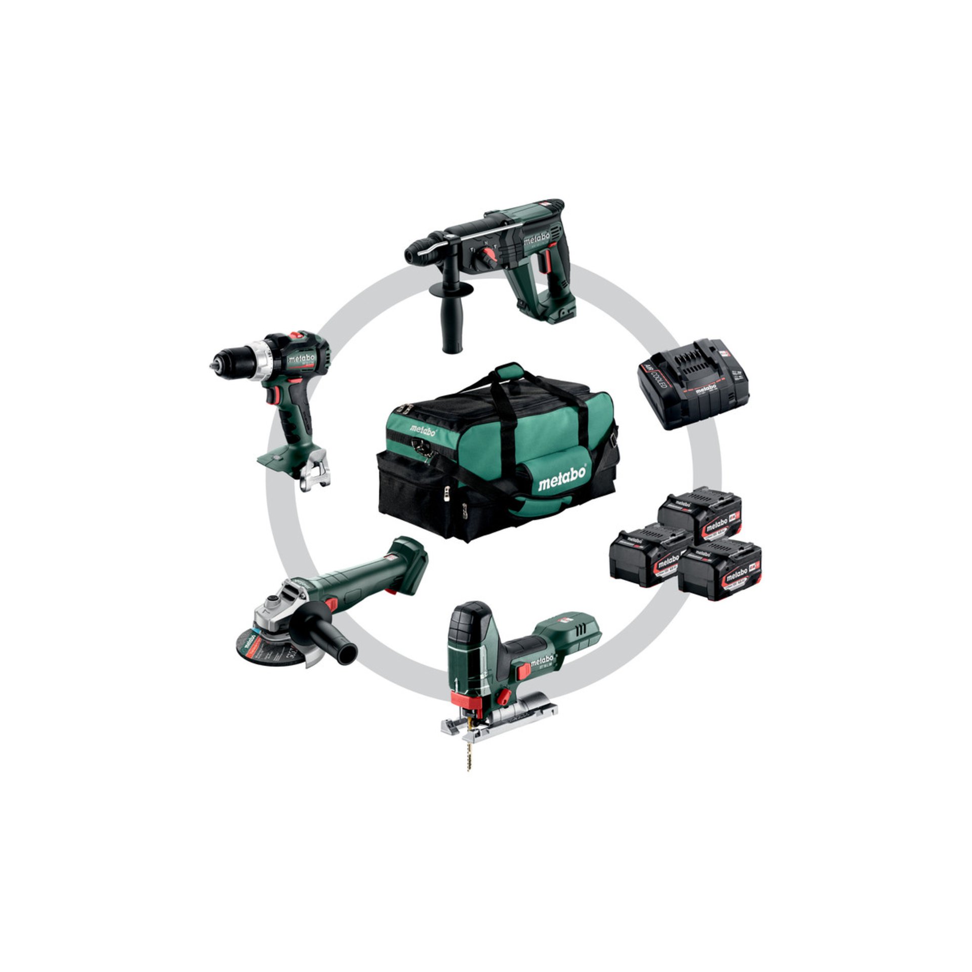 Akku Combo Set Bauhandwerk 4.3 (685214000) - Werkzeugtasche