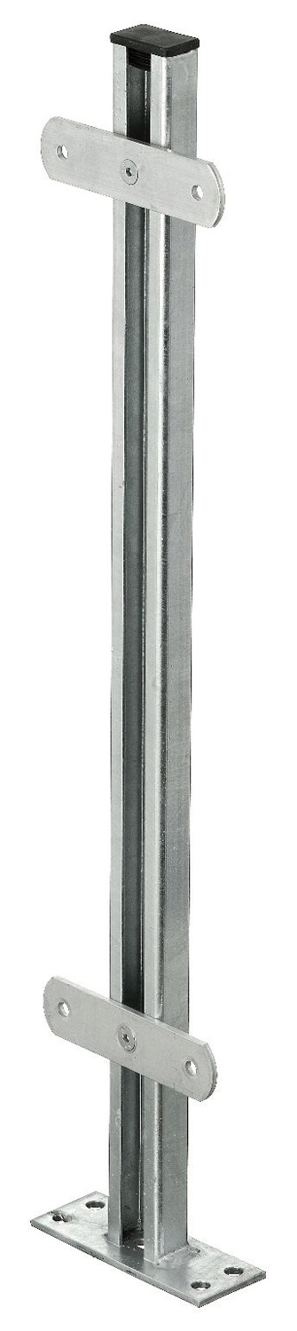 33080-0000 Pitzl Zaunsäulen - C - Profil feuerverzinkt, Höhe 1000 mm, zum Aufdübeln