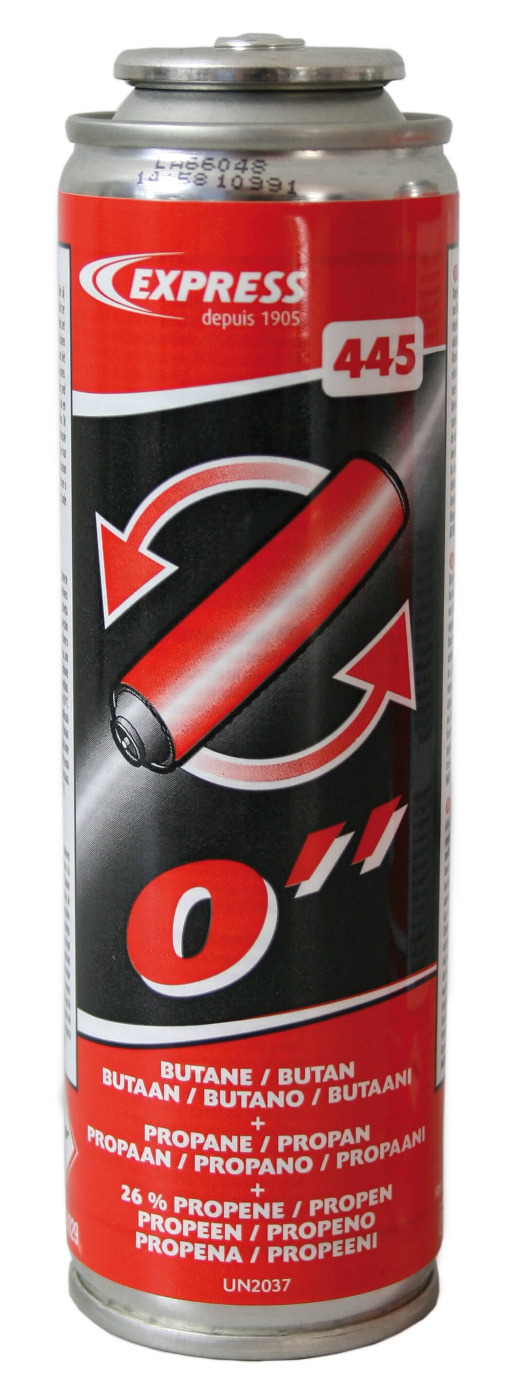 64440086 Ersatz - Hochleistungs-Gaskartusche Power Gas , 170 mm, Klempner, Freund